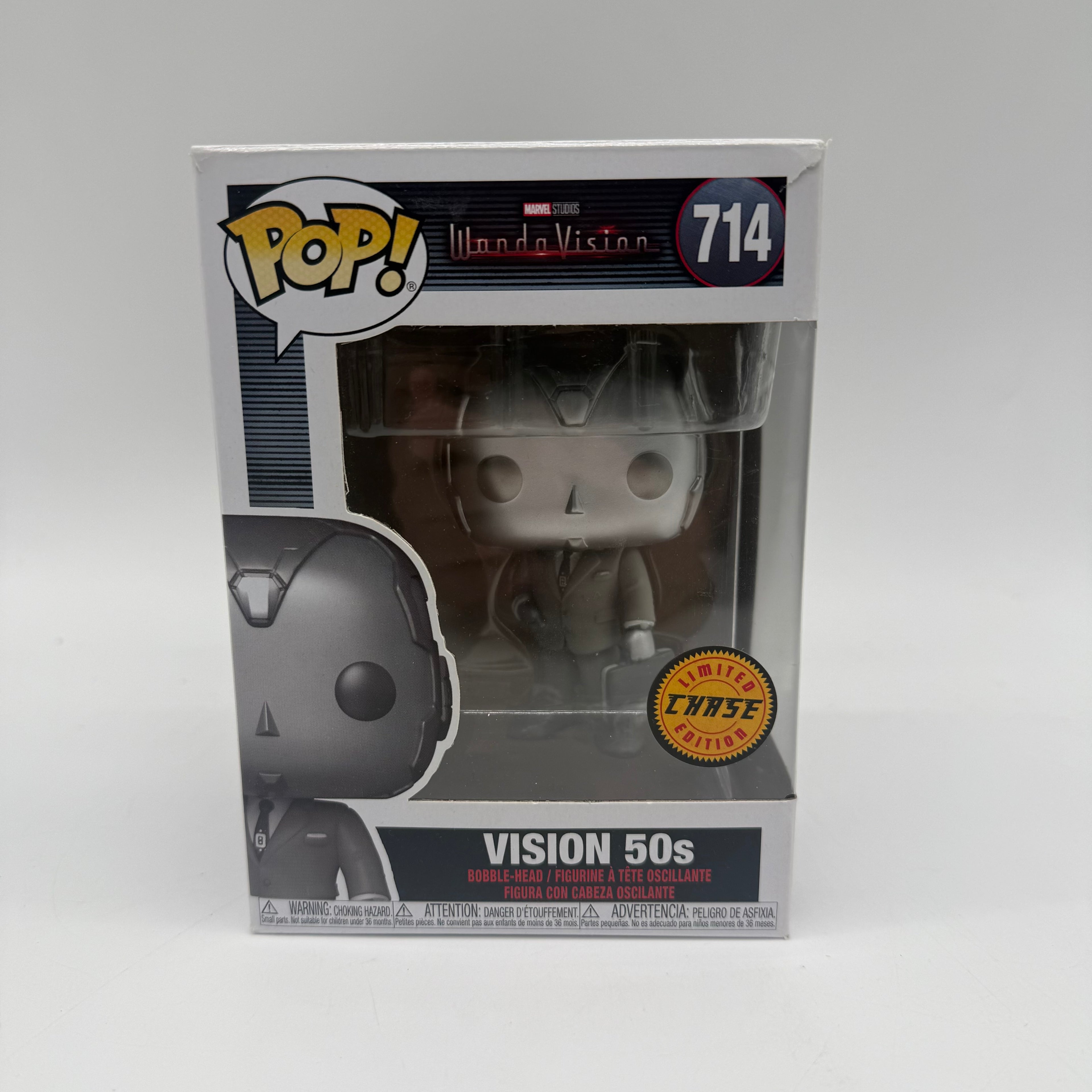 Marvel Wandavision Vision 50s Chase 714 Funko Pop Boxed