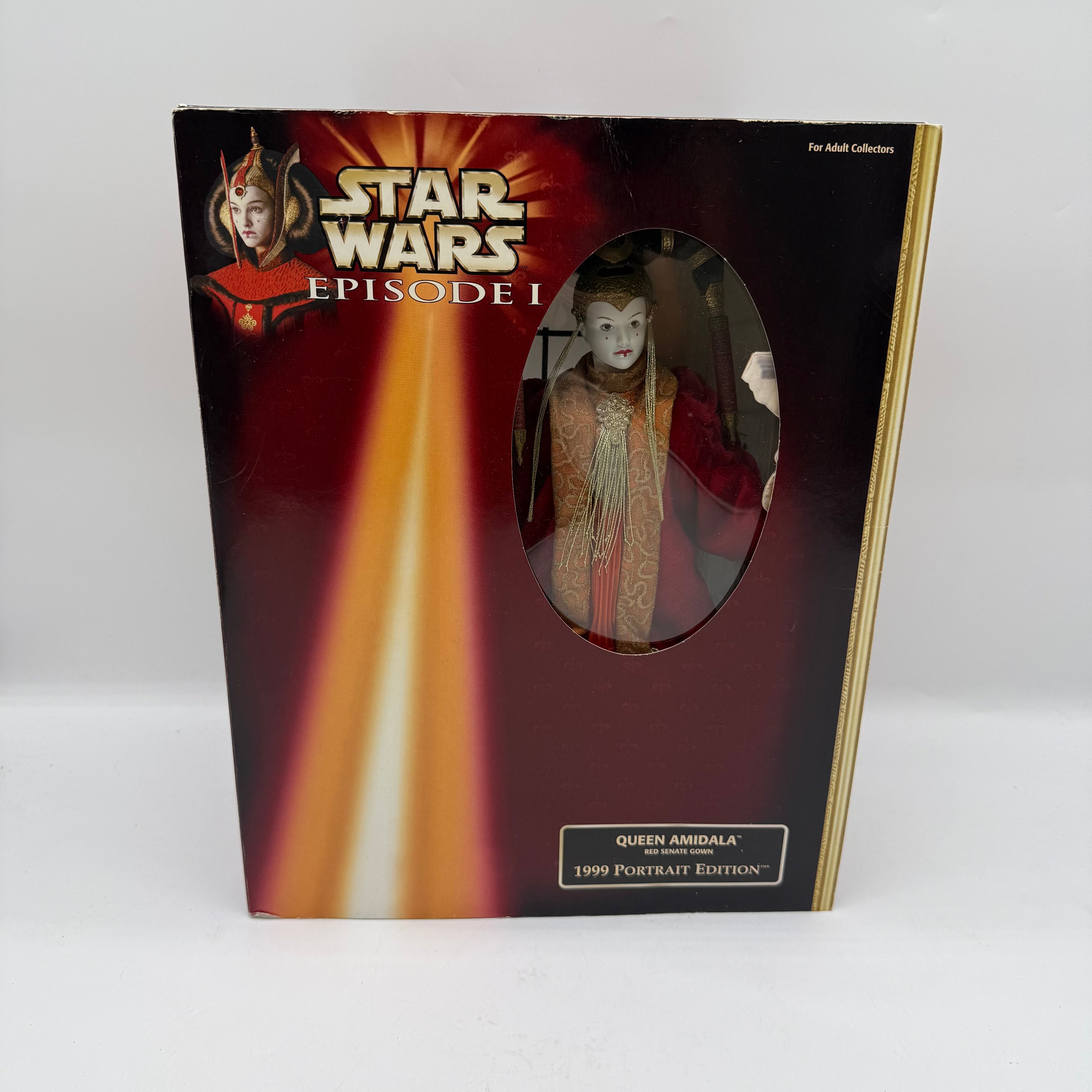 Star Wars 12 Inch Episode 1 Red Gown Queen Amidala Action Figure