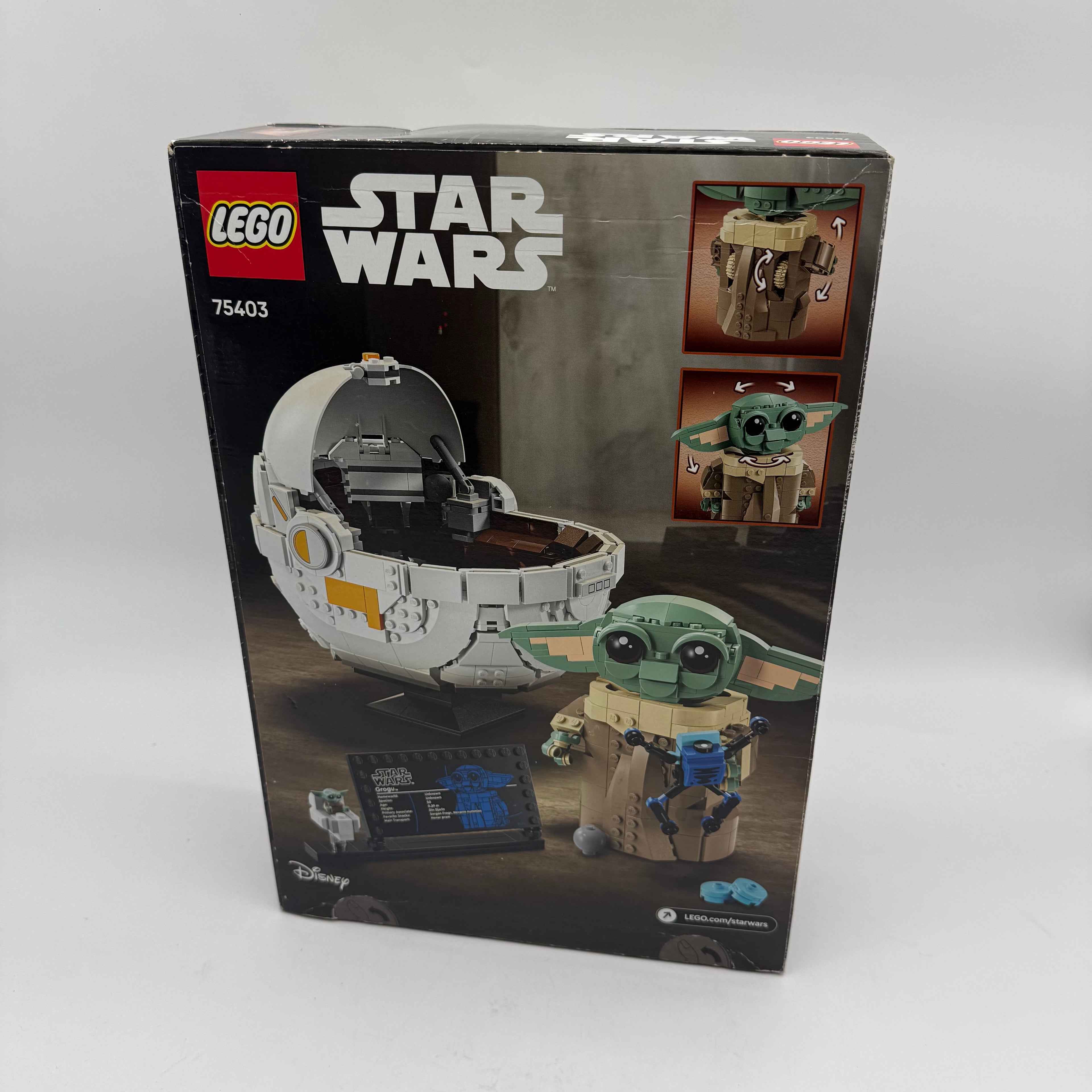 LEGO Star Wars 75403 Grogu with Hover Pram New
