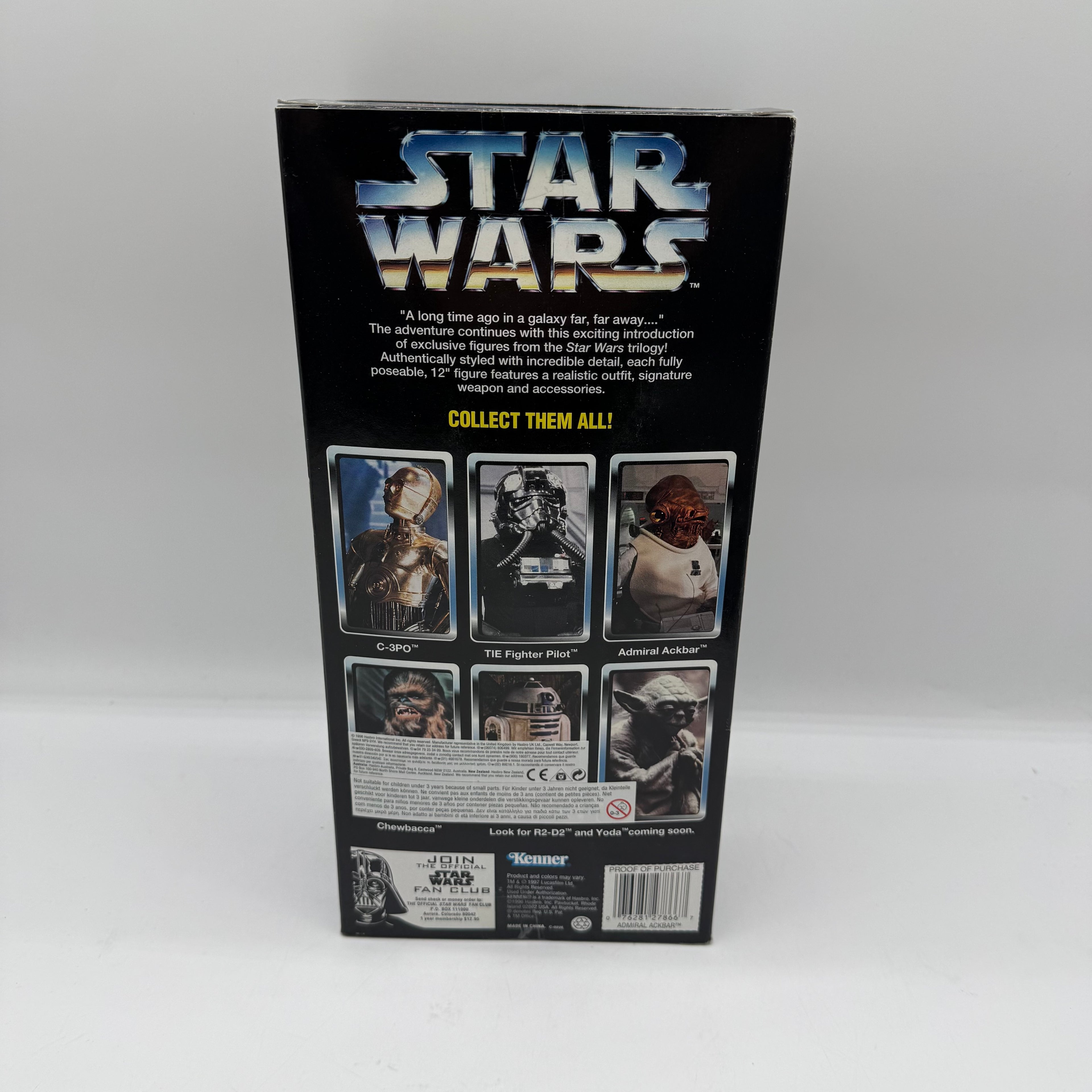 Star Wars 12’ Collectors Edition Admiral Ackbar Action Figure