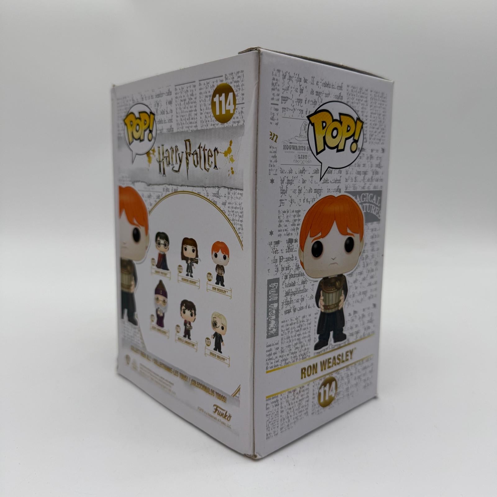 Harry Potter Funko Pop Ron 114 Bobblehead Figure