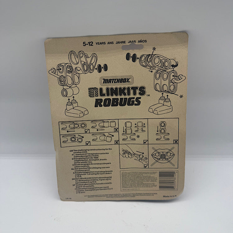 Matchbox 1980s Linkits Robug  Action Figure