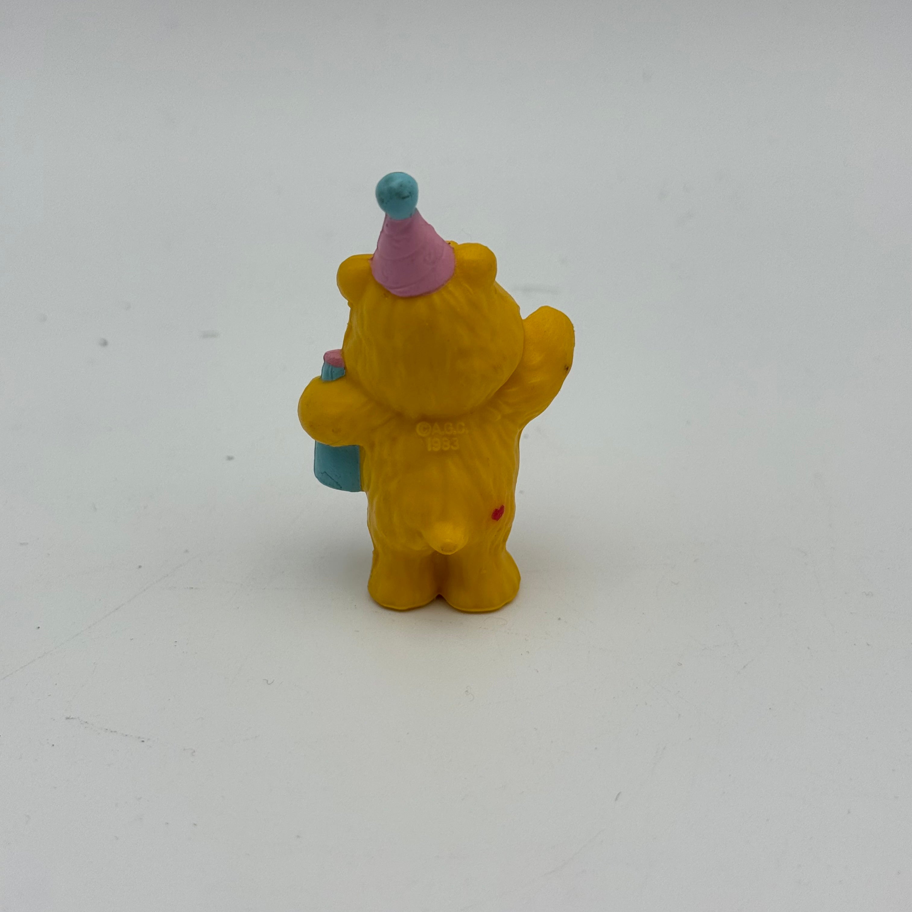 Kenner 1984 Care Bears Birthday Bear PVC Mini Figure