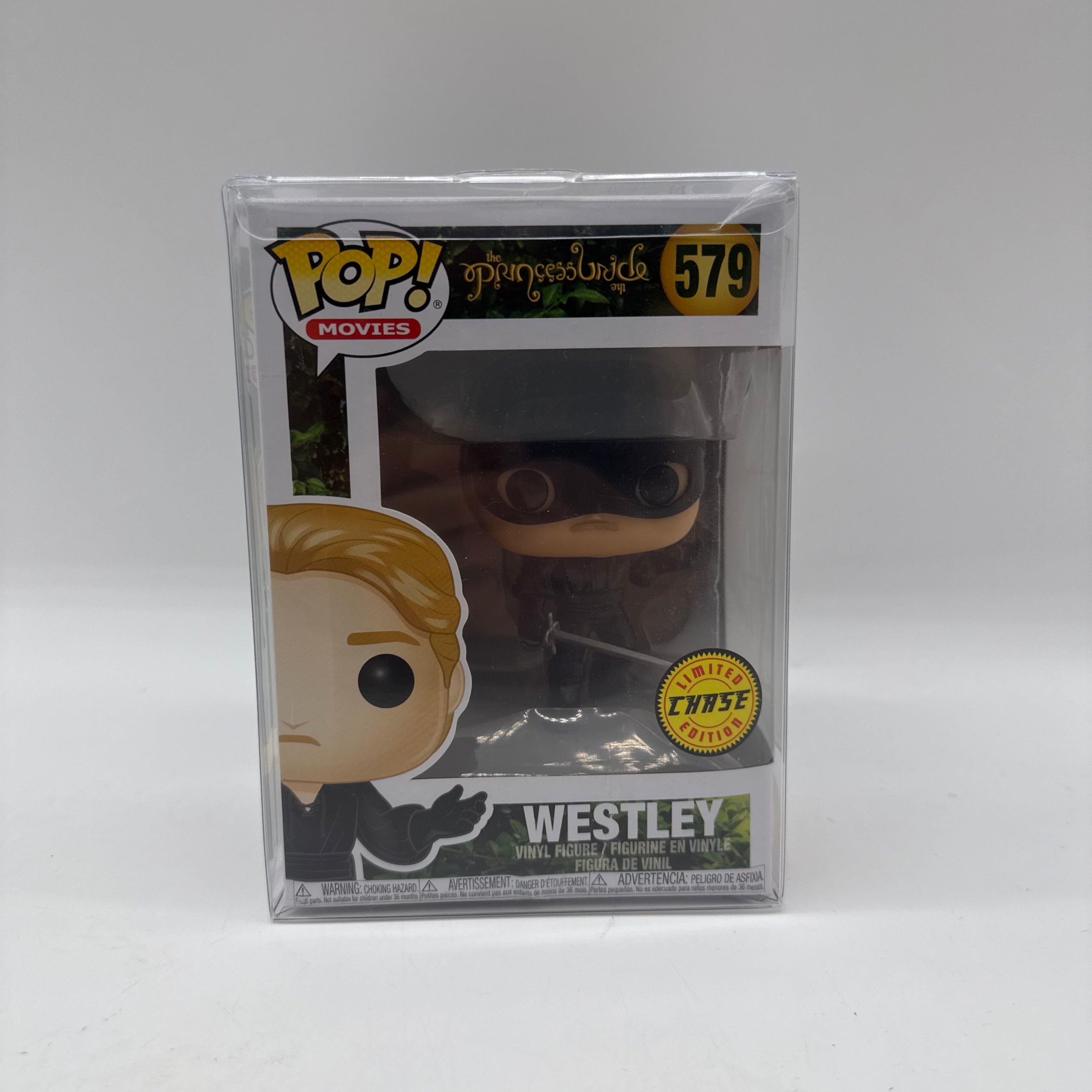 The Princess Bride Funko Pop Westley 579 Limited Chase + Protector
