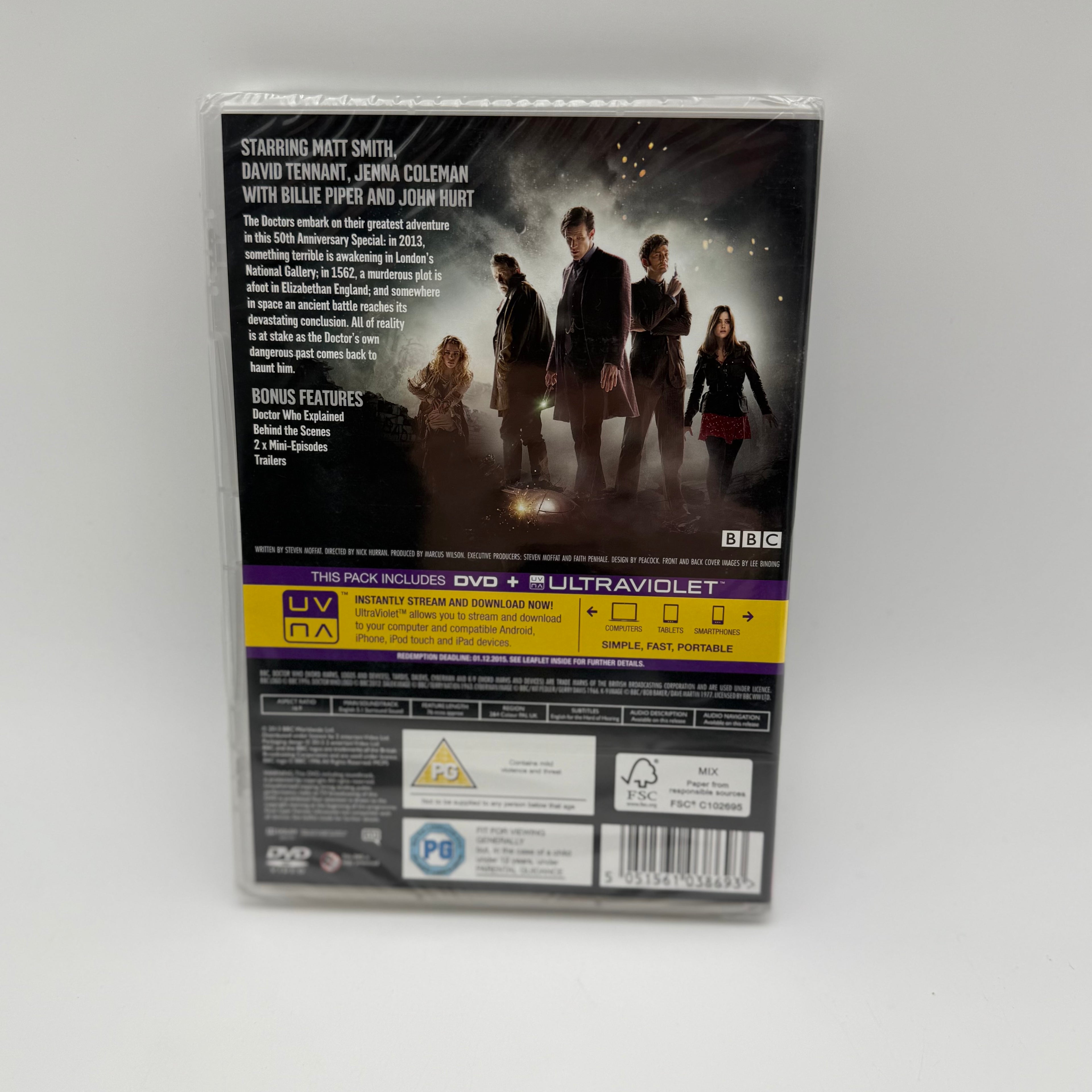 Doctor Who The Day of the Doctor DVD