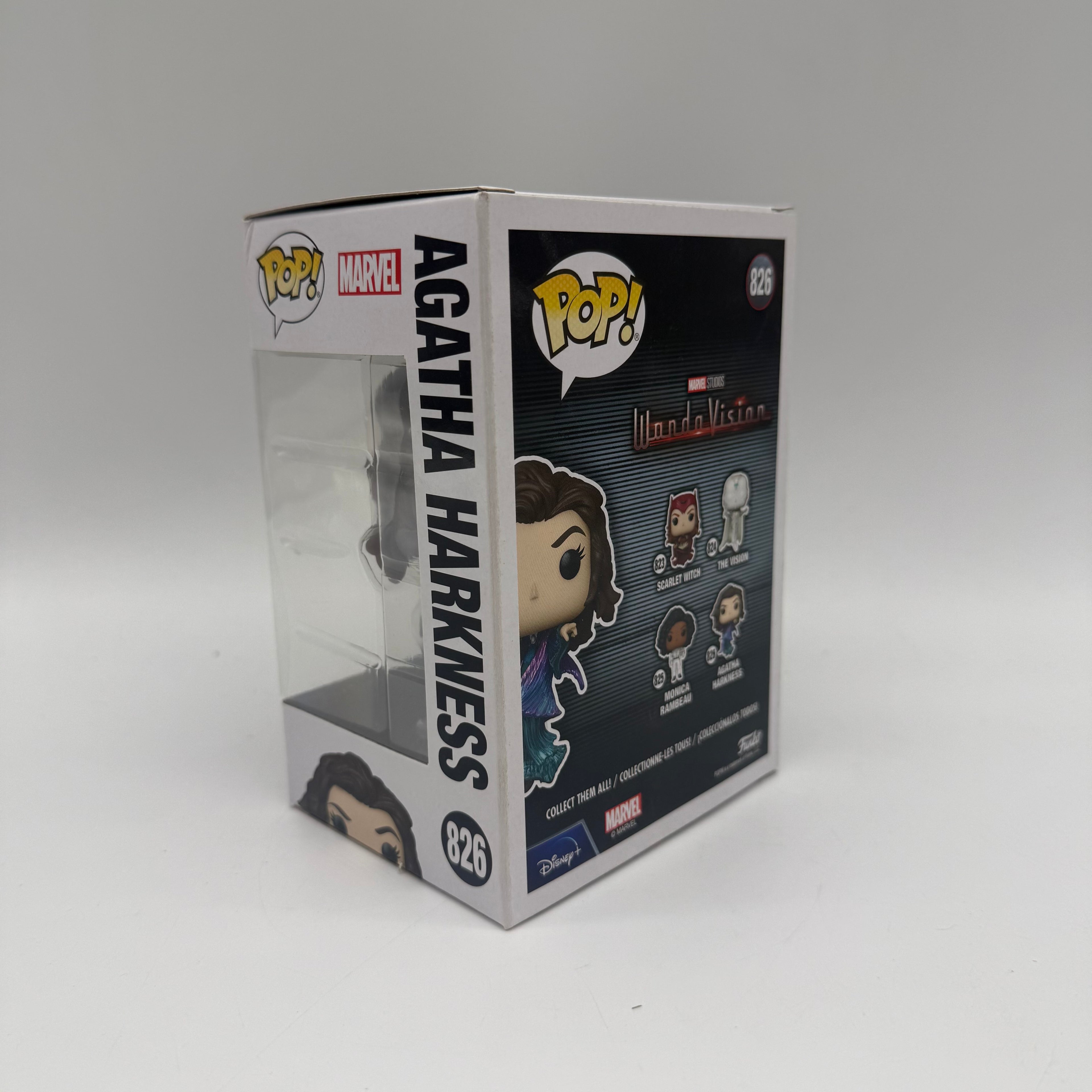 Marvel Wandavision Agatha Harkness 826 Funko Pop Boxed