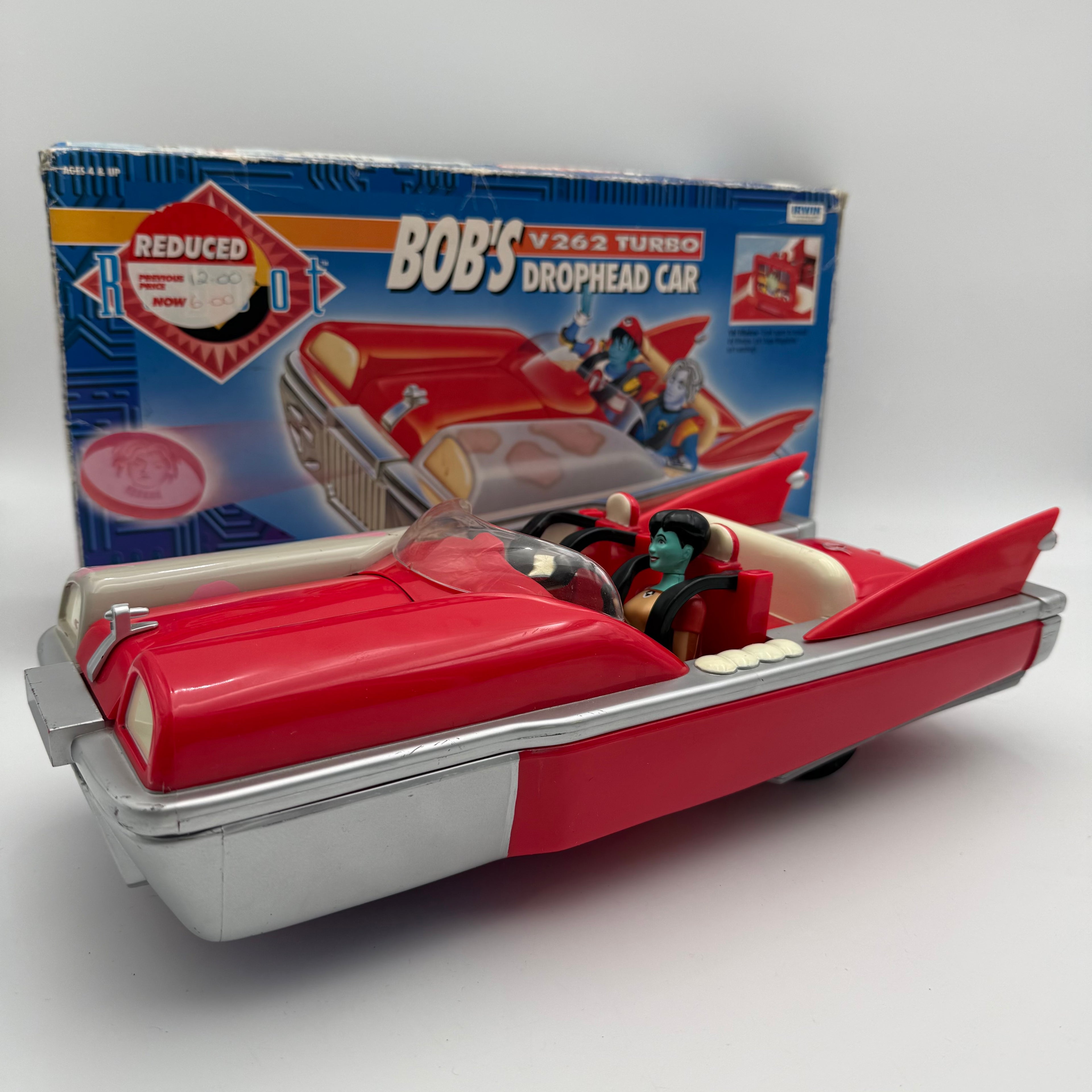 Reboot Bob’s Drophead Car Boxed with Figure
