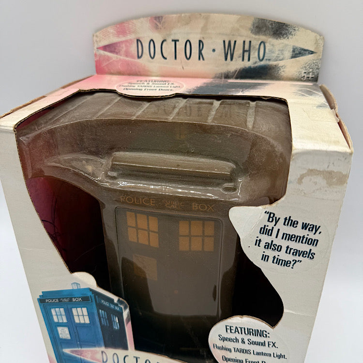 Doctor Who Tardis Talking Money Box David Tennant (Box Fade)