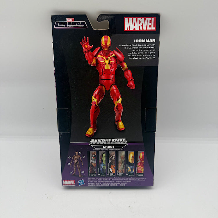 Marvel Legends Infinite Series Hasbro Iron Man (Groot build a fig)