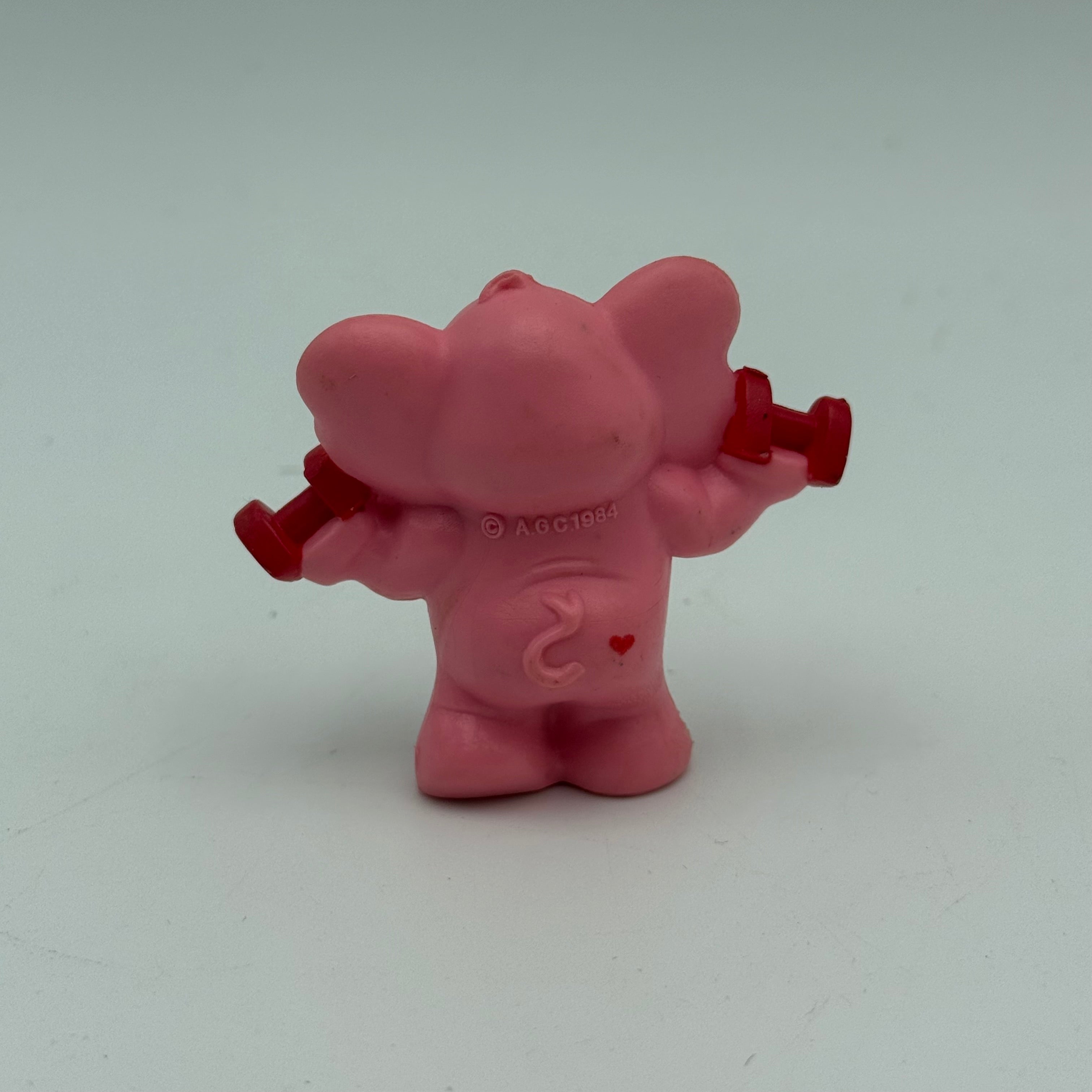 Kenner 1984 Lotsa Heart Elephant PVC Mini Figure