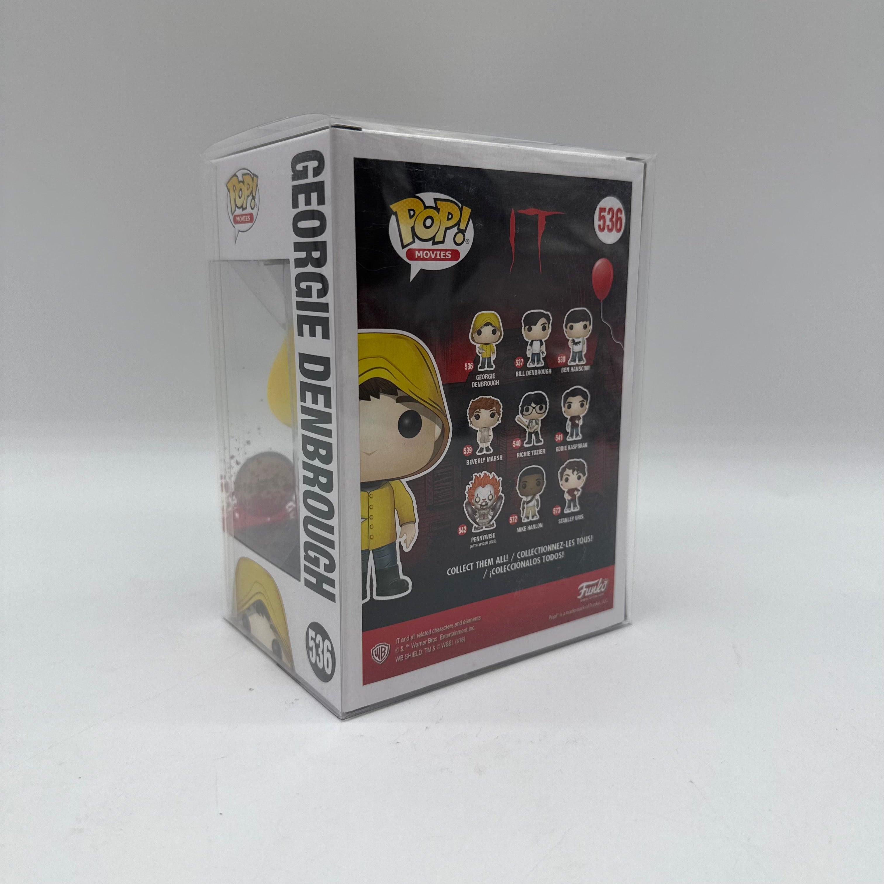 IT Funko Pop Georgie Denbrough 536 Limited Chase + Protector