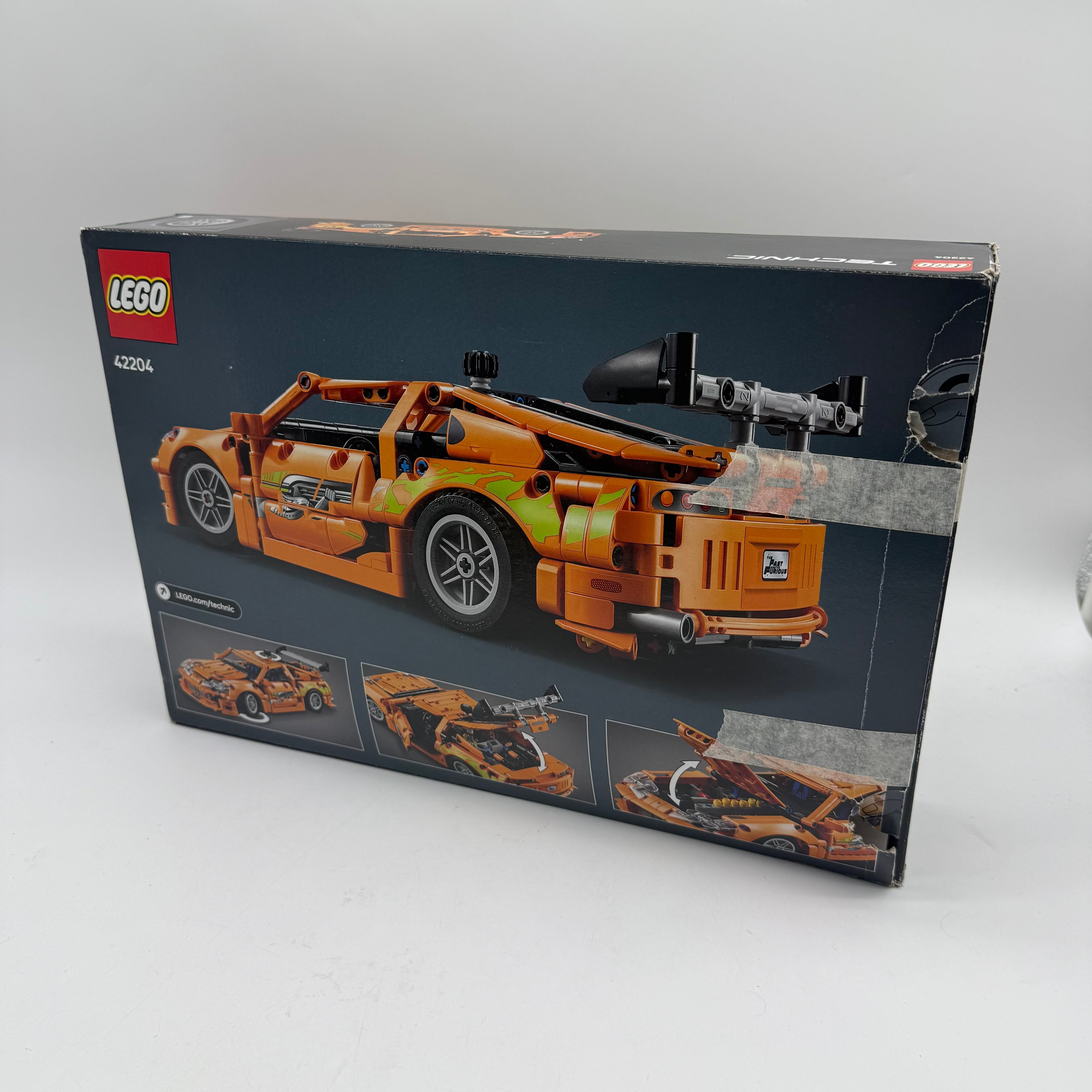 LEGO Technic 42204 Toyota Supra MK4 Boxed Complete