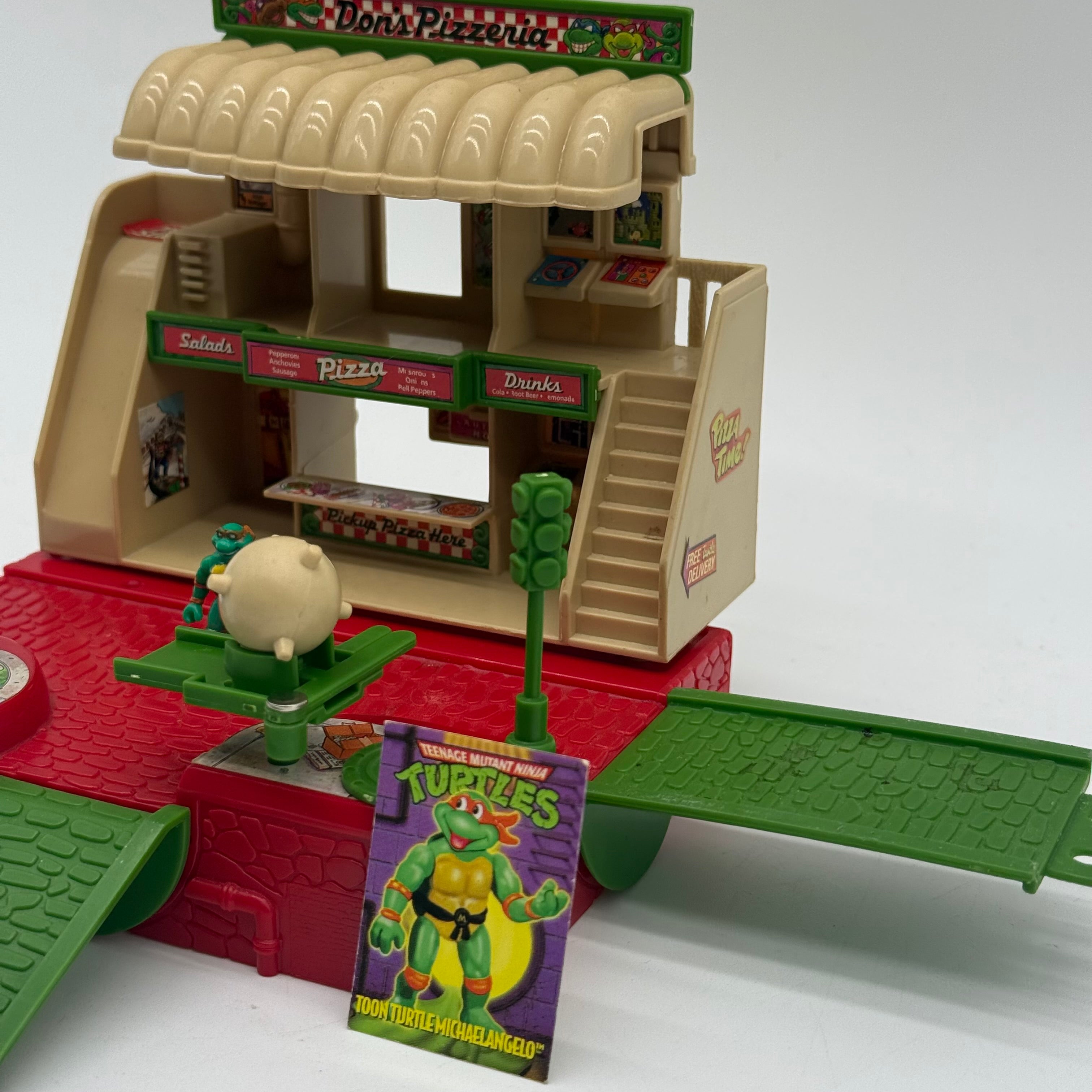 TMNT Turtles Micro Mutants Bodacious Battleset Pizza Wars
