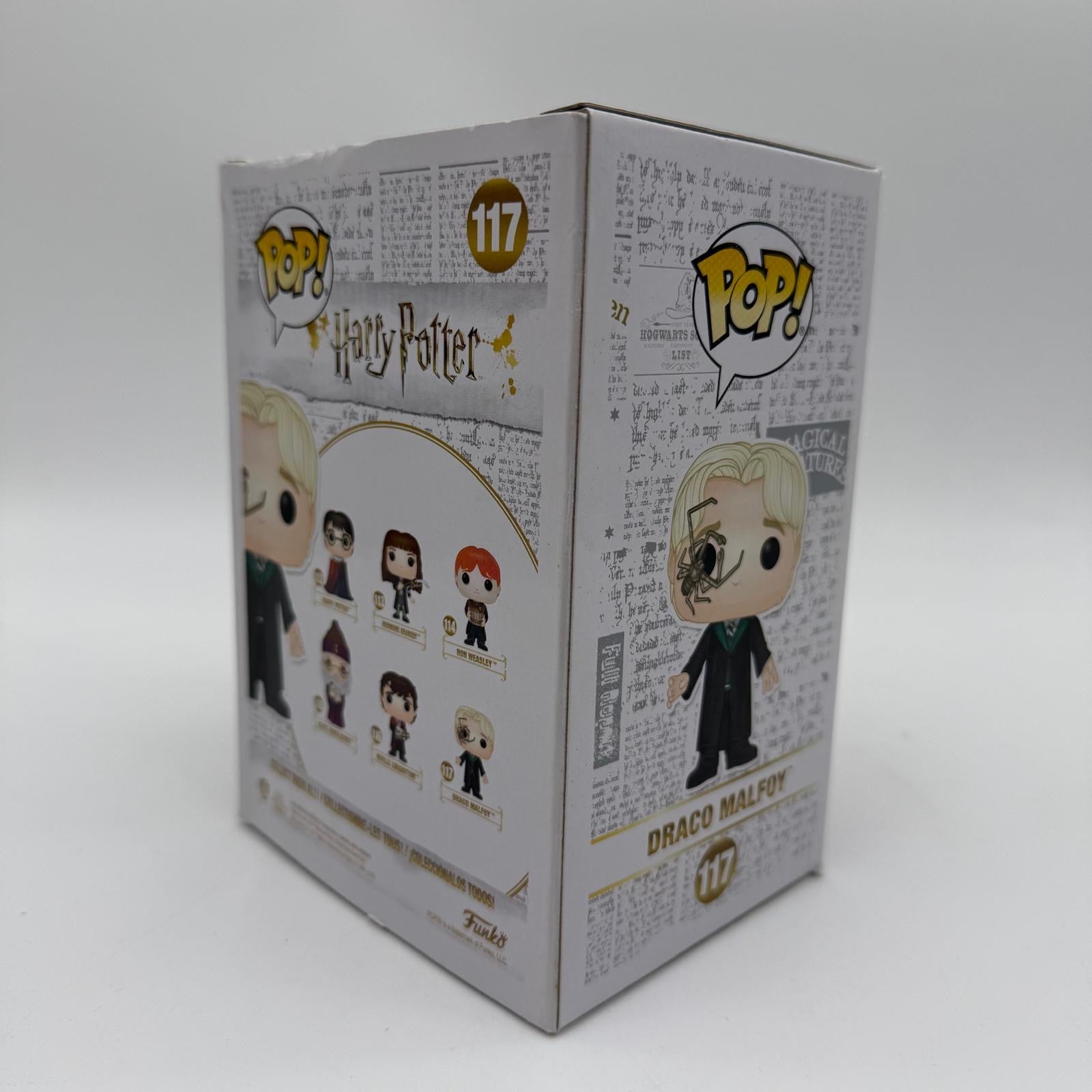 Harry Potter Draco Malfoy 117 Funko Pop Figure