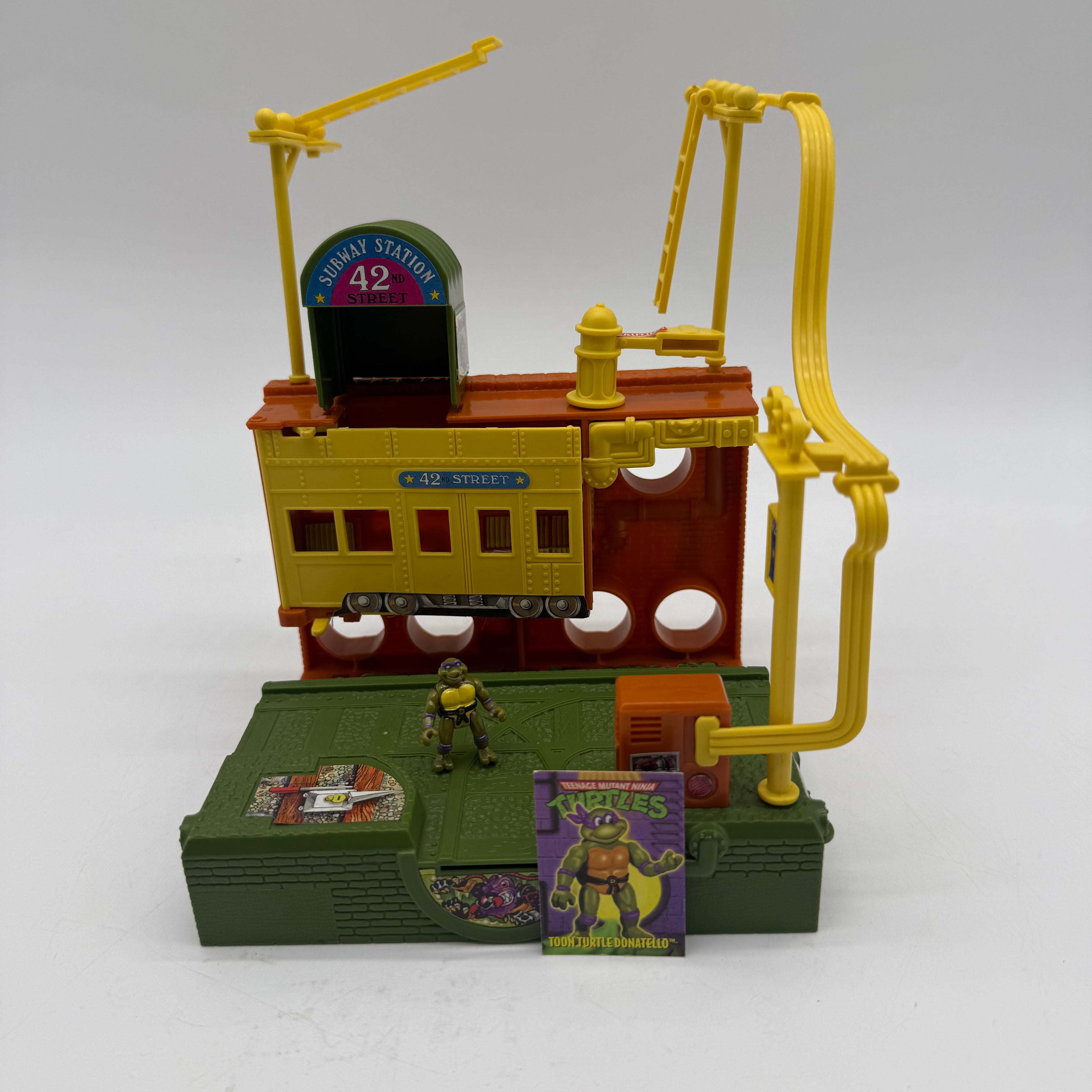 TMNT Turtles Micro Mutants Bodacious Battleset Sewer Wars