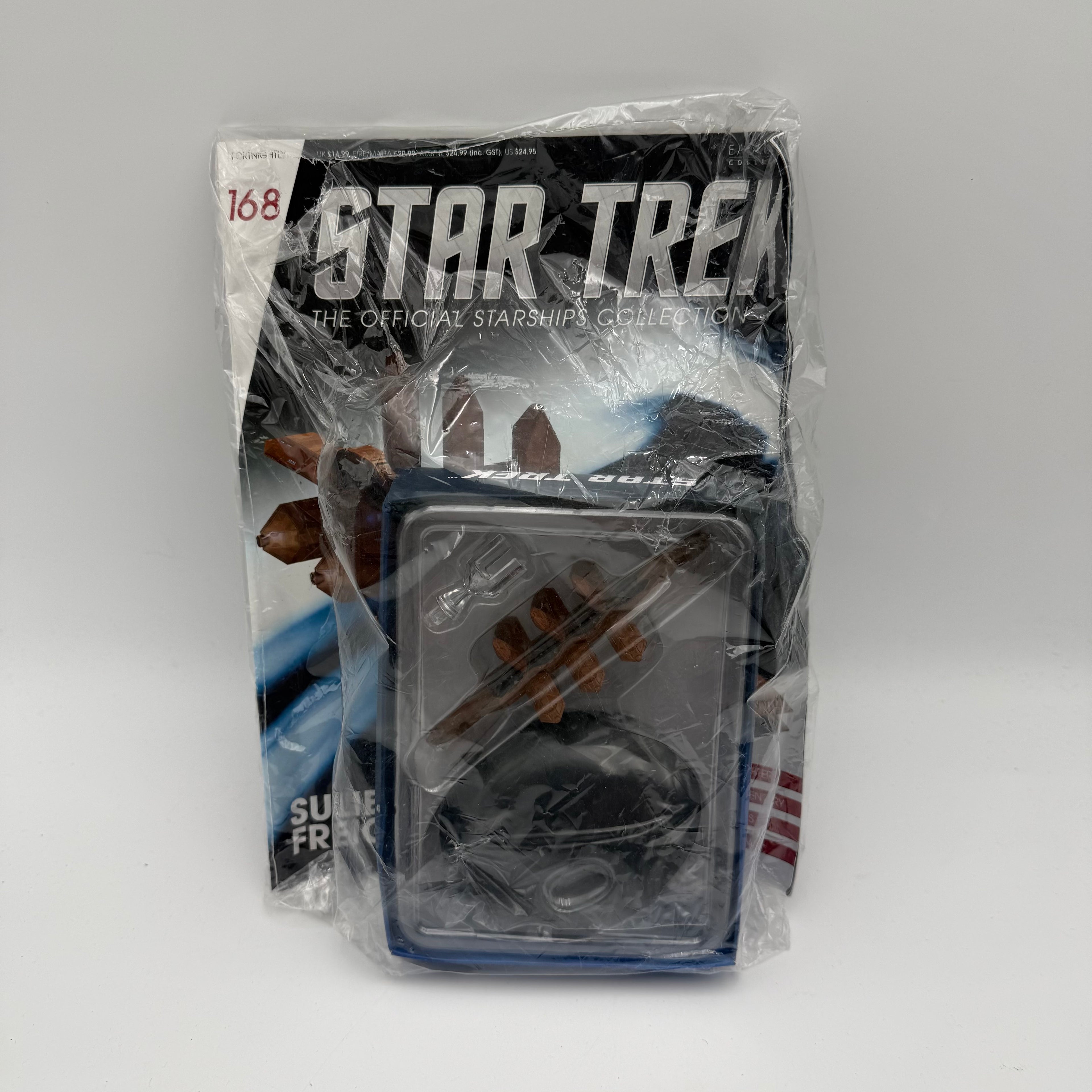 Star Trek Eaglemoss 168 Suliban Cargo Collectors Magazine - Sealed