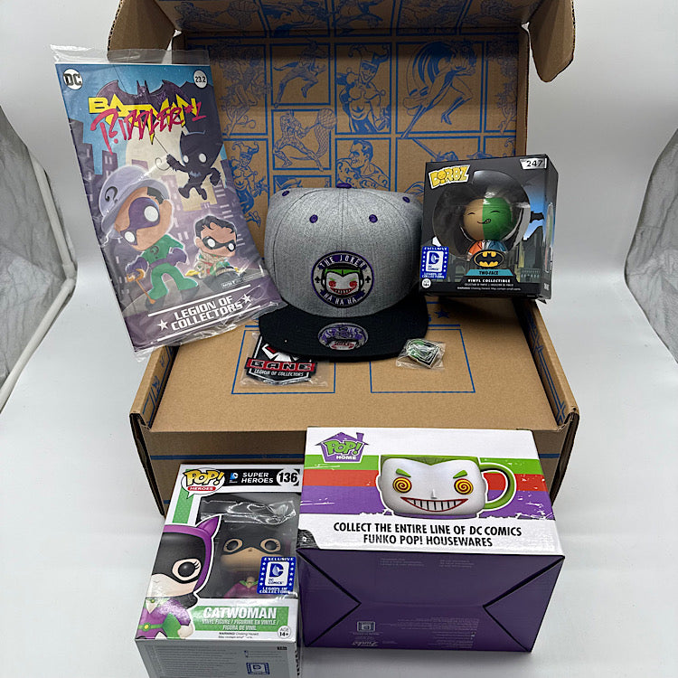 DC Funko Legion of Collectors Batman Villains Box