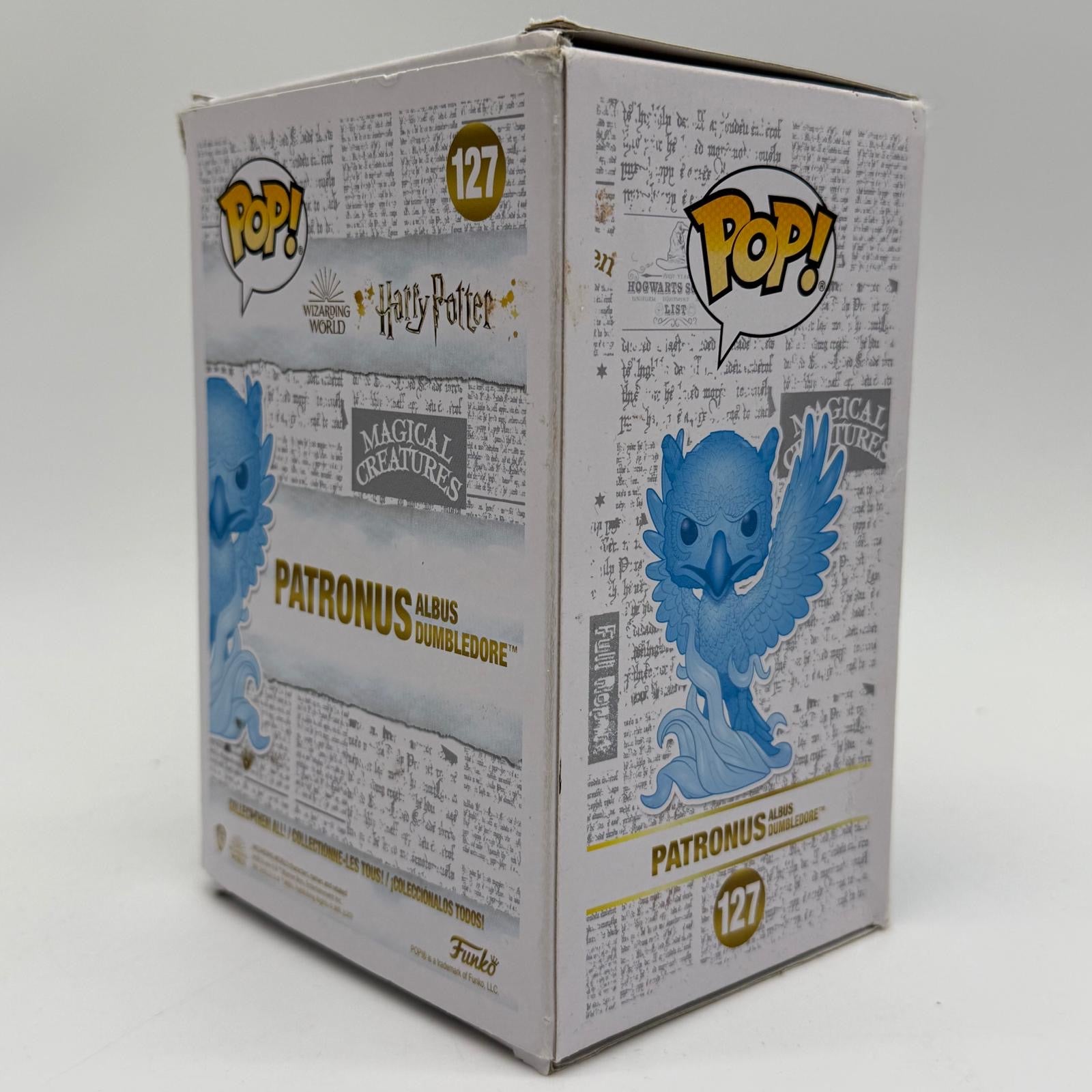Harry Potter Funko Pop Dumbledore Patronus 127 Bobblehead Figure