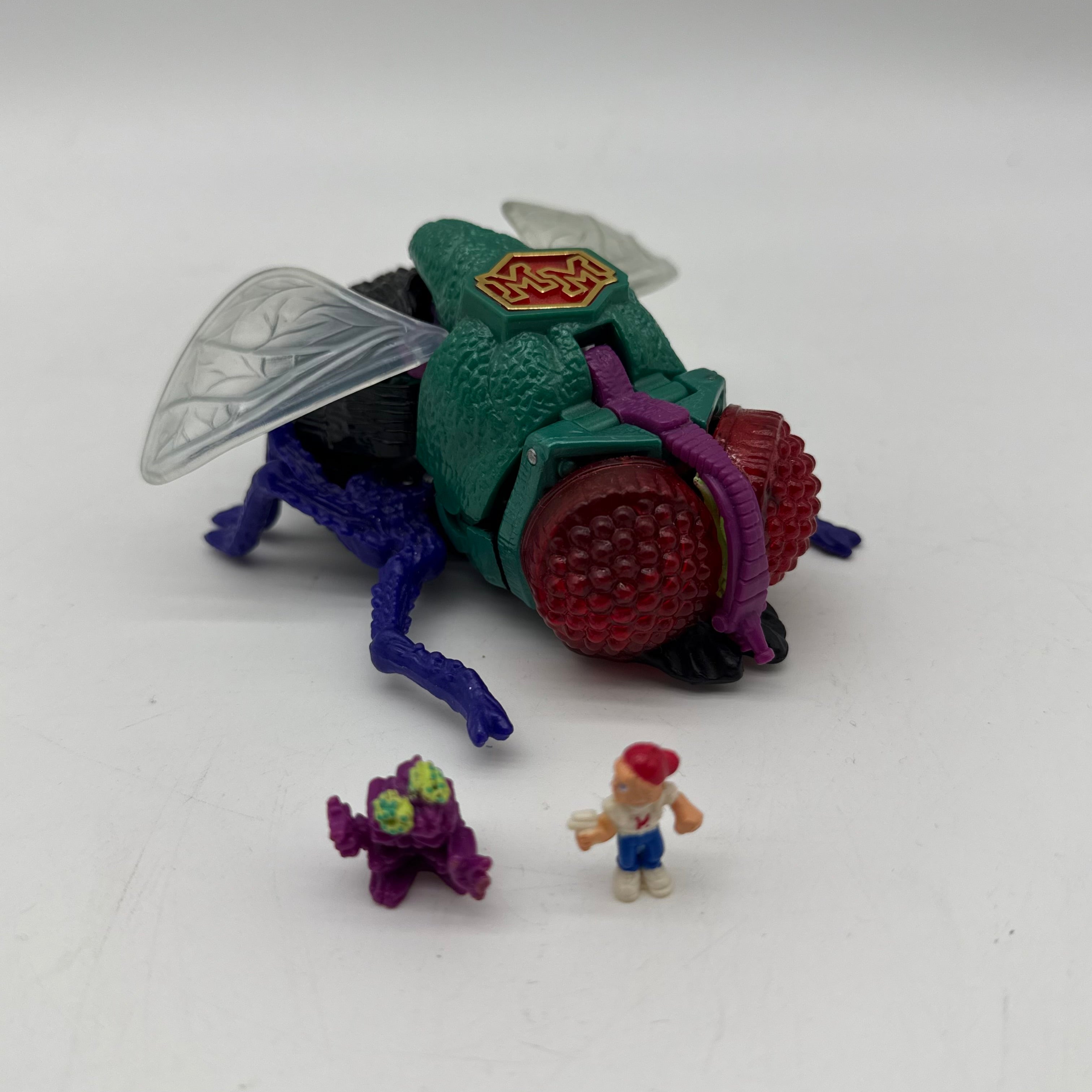 Mighty Max Bluebird Toys The Fly Doom Zone Complete