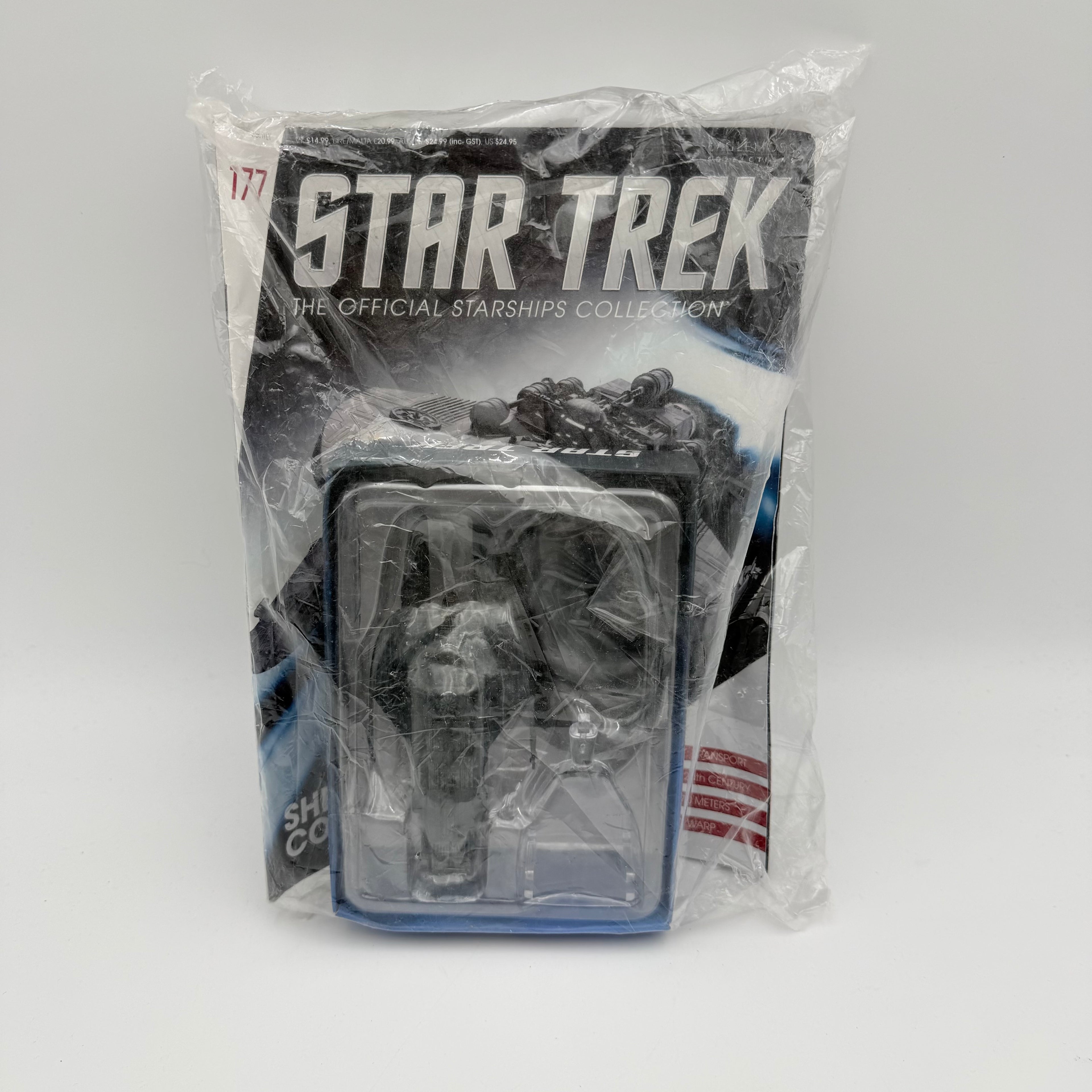 Star Trek Eaglemoss 177 Sheliak Colony Ship Collectors Magazine - Sealed