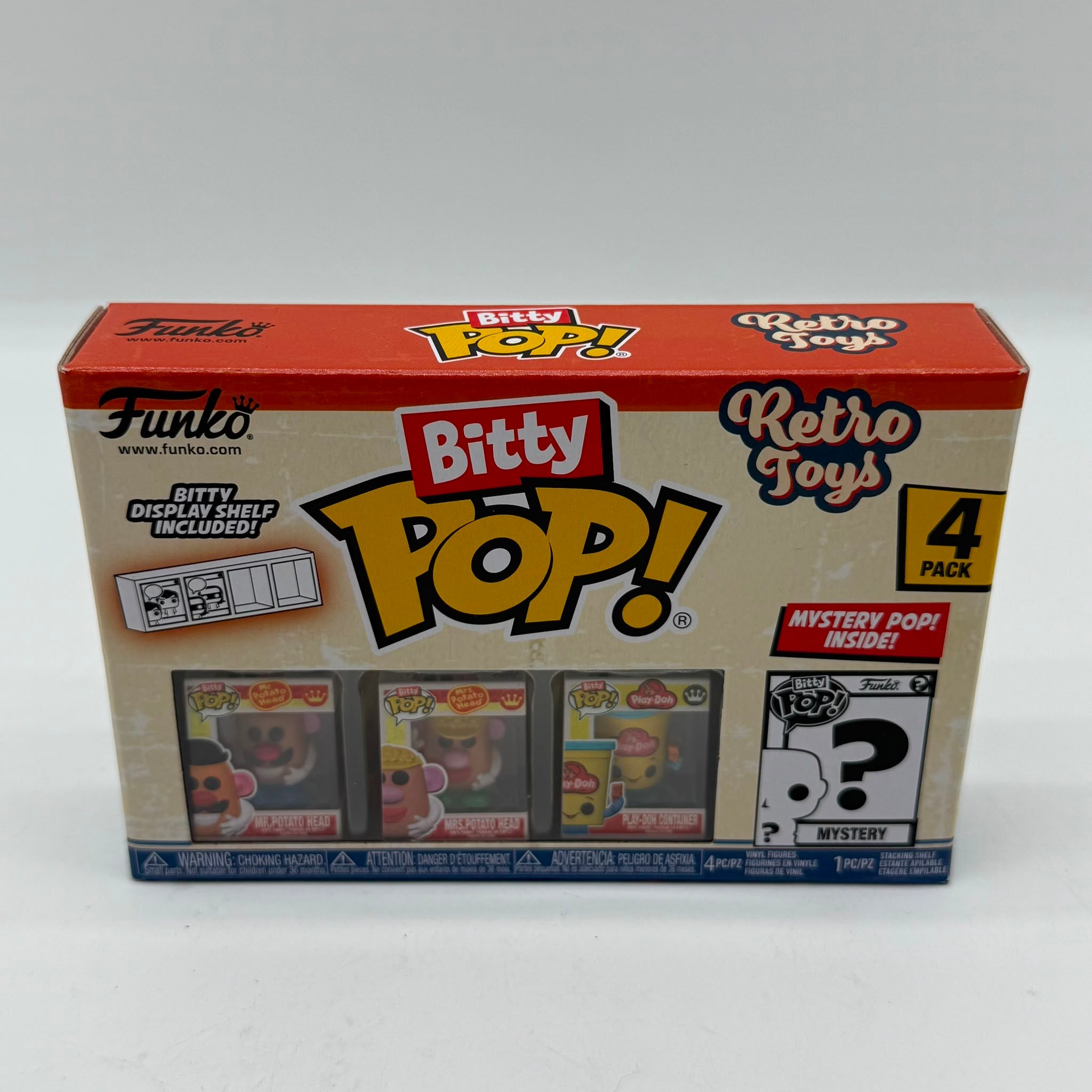 Funko Bitty Pop Retro Toys Mr Potato Head 4 Pack