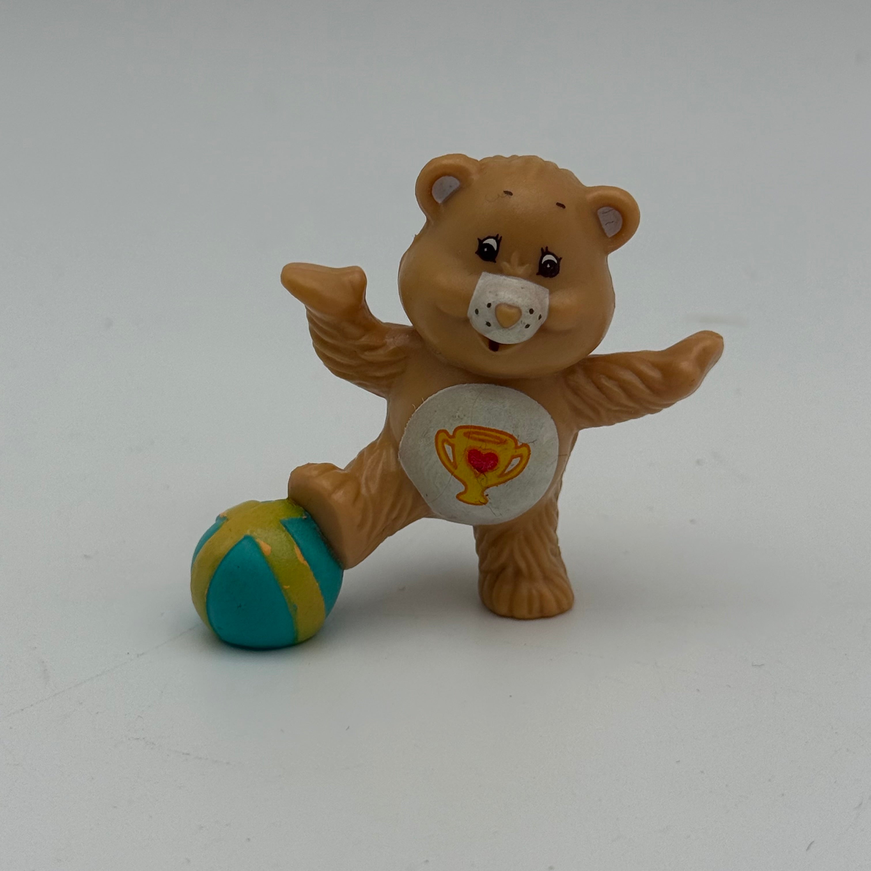 Kenner 1984 Care Bears Champ Bear PVC Mini Figure