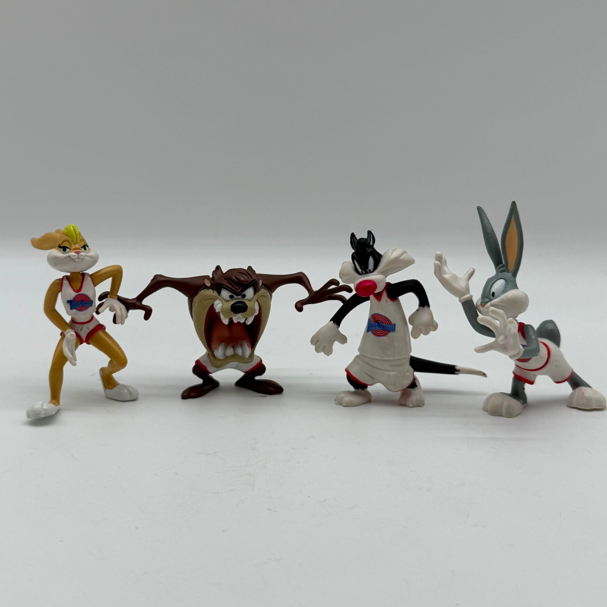 Space Jam Playmates Tune Squad Bundle Buggs, Taz, Lola, Sylvestor