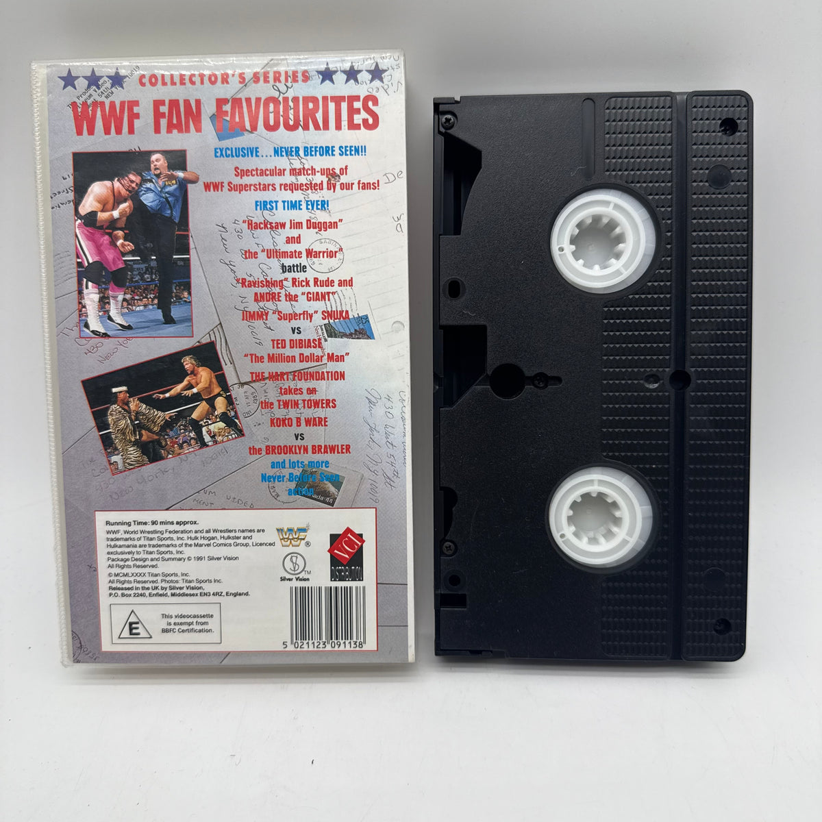 WWF Fan Favourites VHS