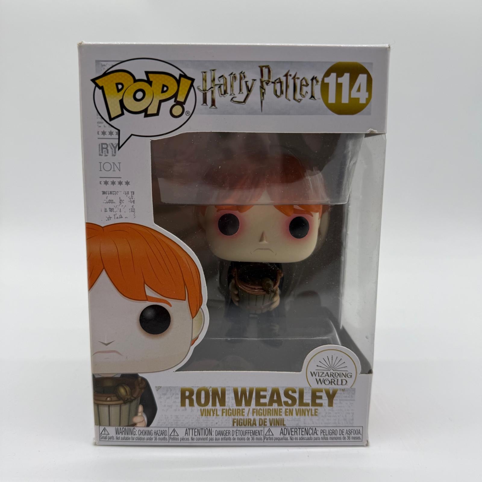 Harry Potter Funko Pop Ron 114 Bobblehead Figure
