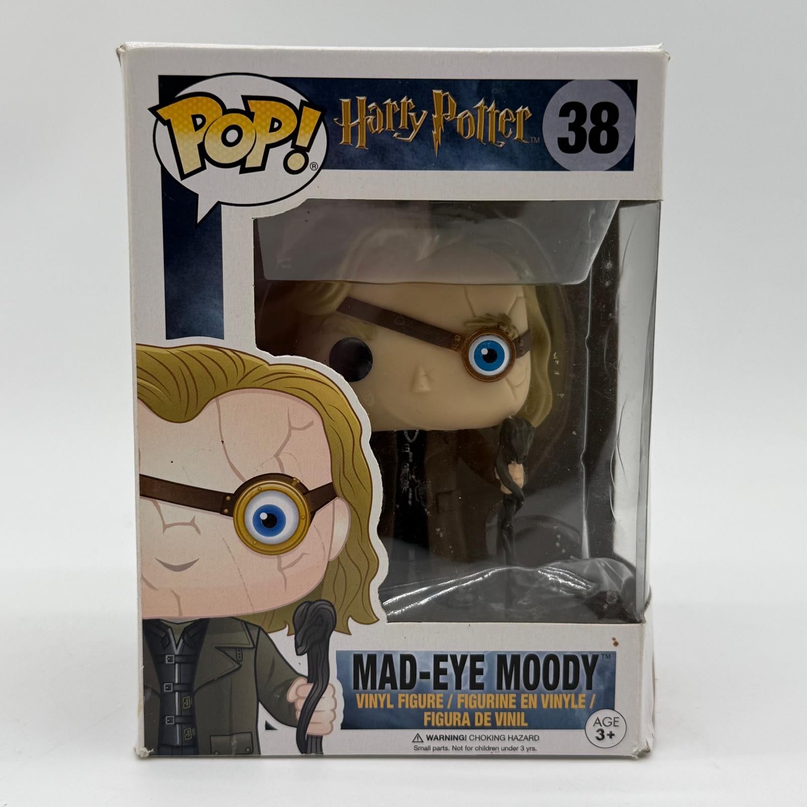Harry Potter Funko Pop Mad Eye Moody 38 Bobblehead Figure