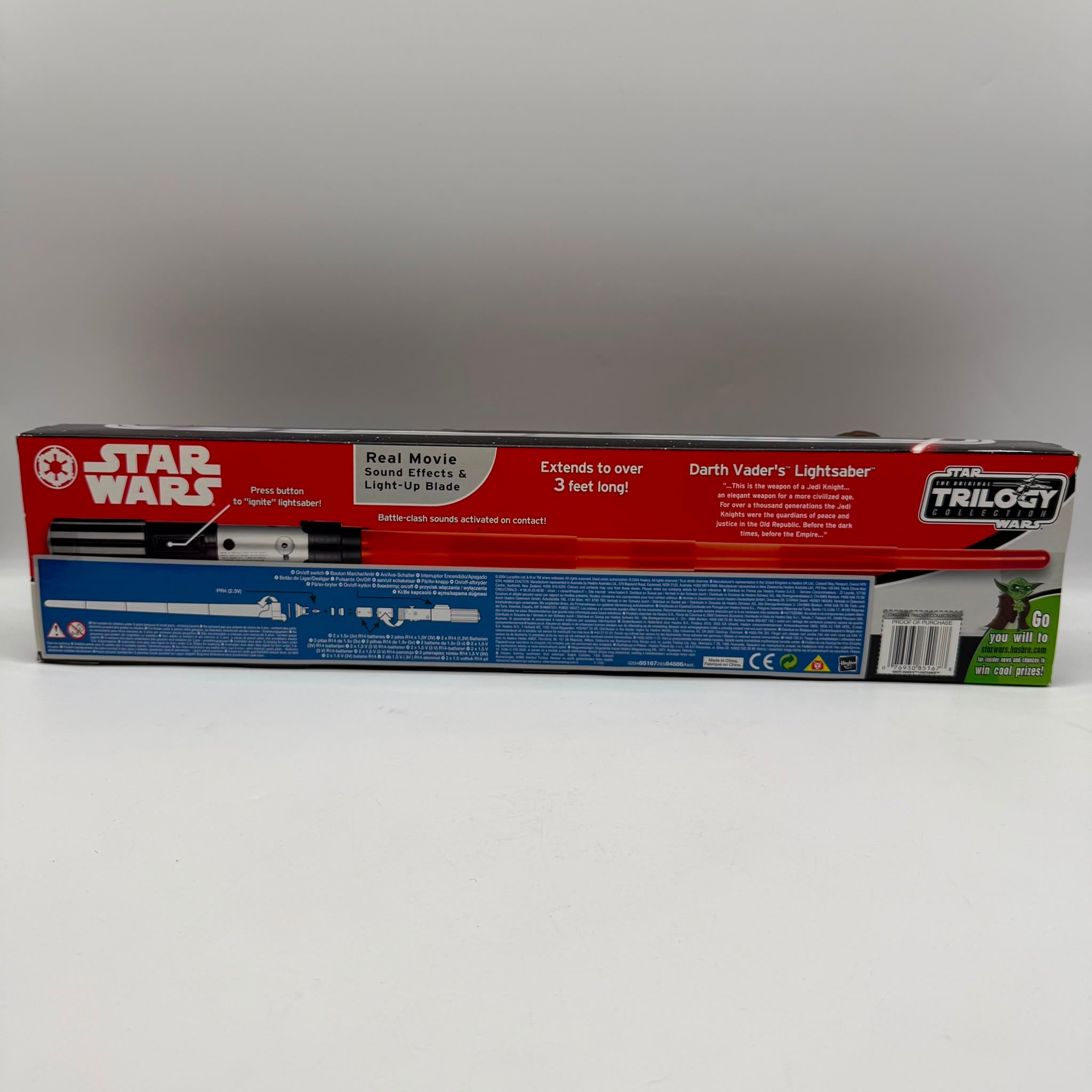 Star Wars Darth Vader The Trilogy Collection Lightsaber