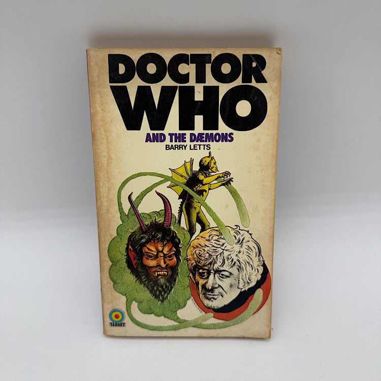 Doctor Who and the Daemons Target Books Barry Lets