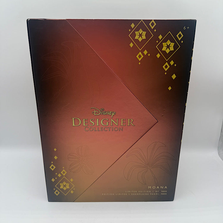 Disney Store Designer Collection Moana Limited Edition Doll - Sealed