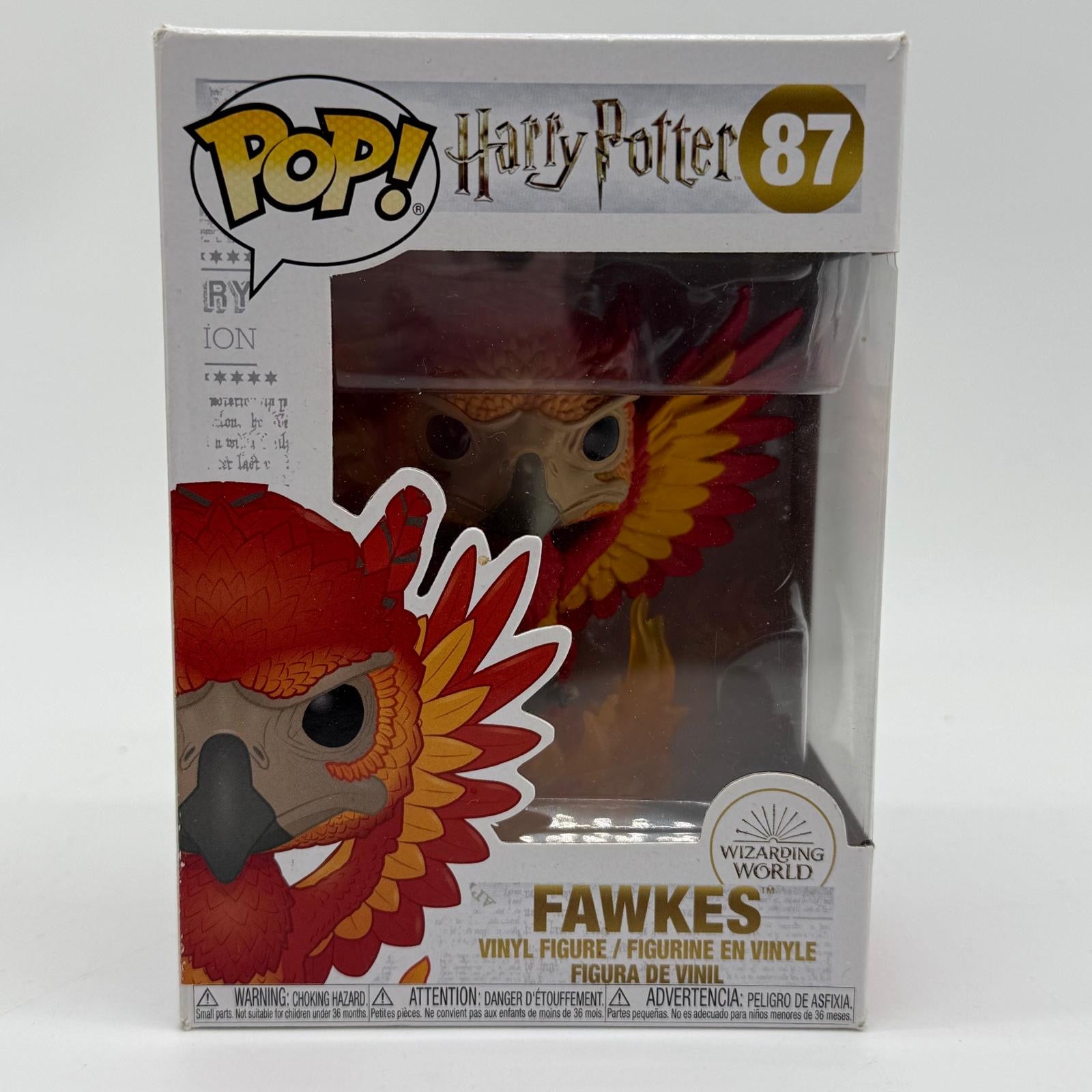 Harry Potter Funko Pop Fawkes 87 Bobblehead Figure