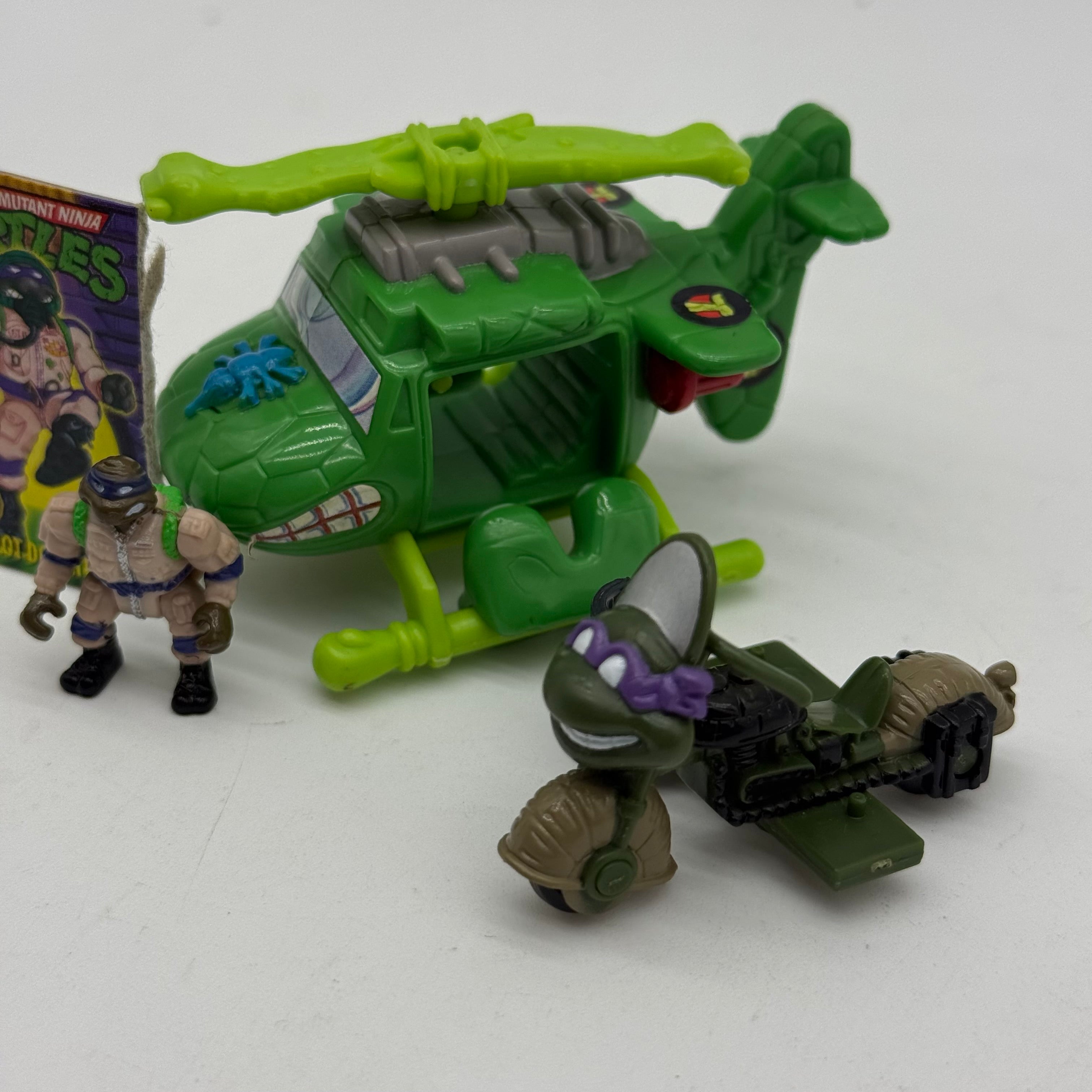 TMNT Turtles Micro Mutants Mutant Military Combo Complete