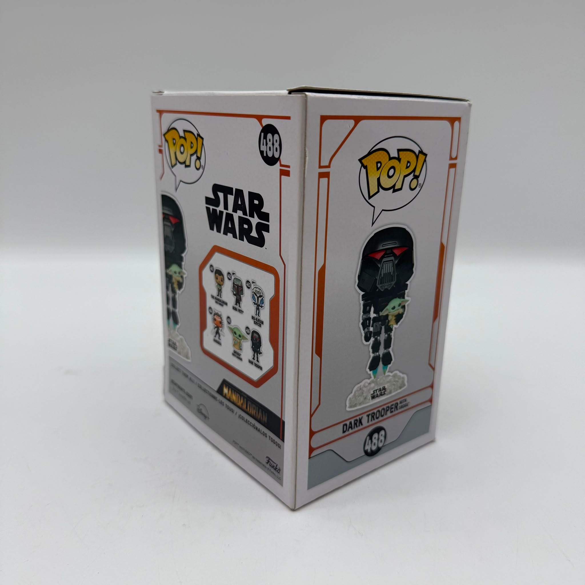 Star Wars Funko Pop Dark Trooper With Grogu 488