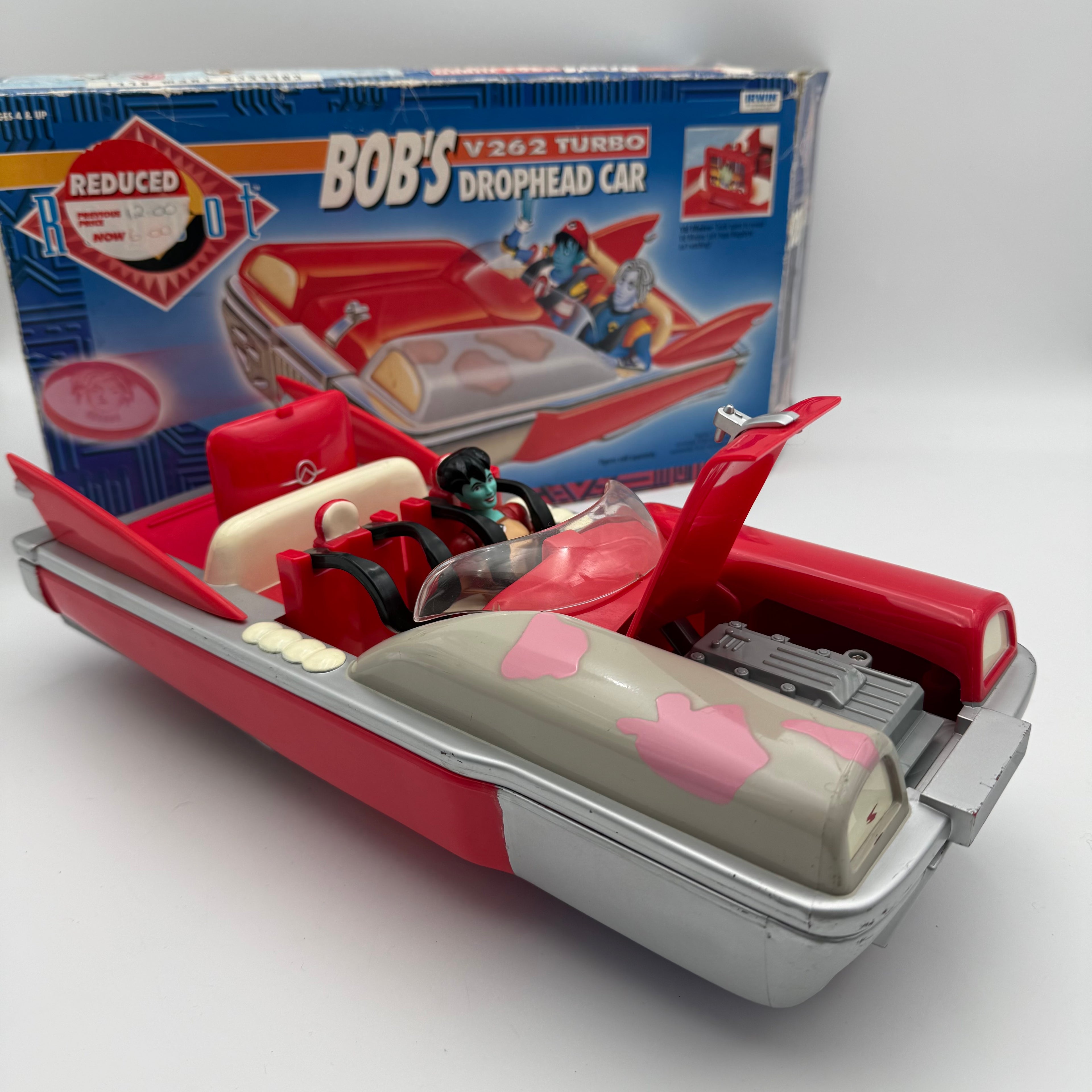 Reboot Bob’s Drophead Car Boxed with Figure