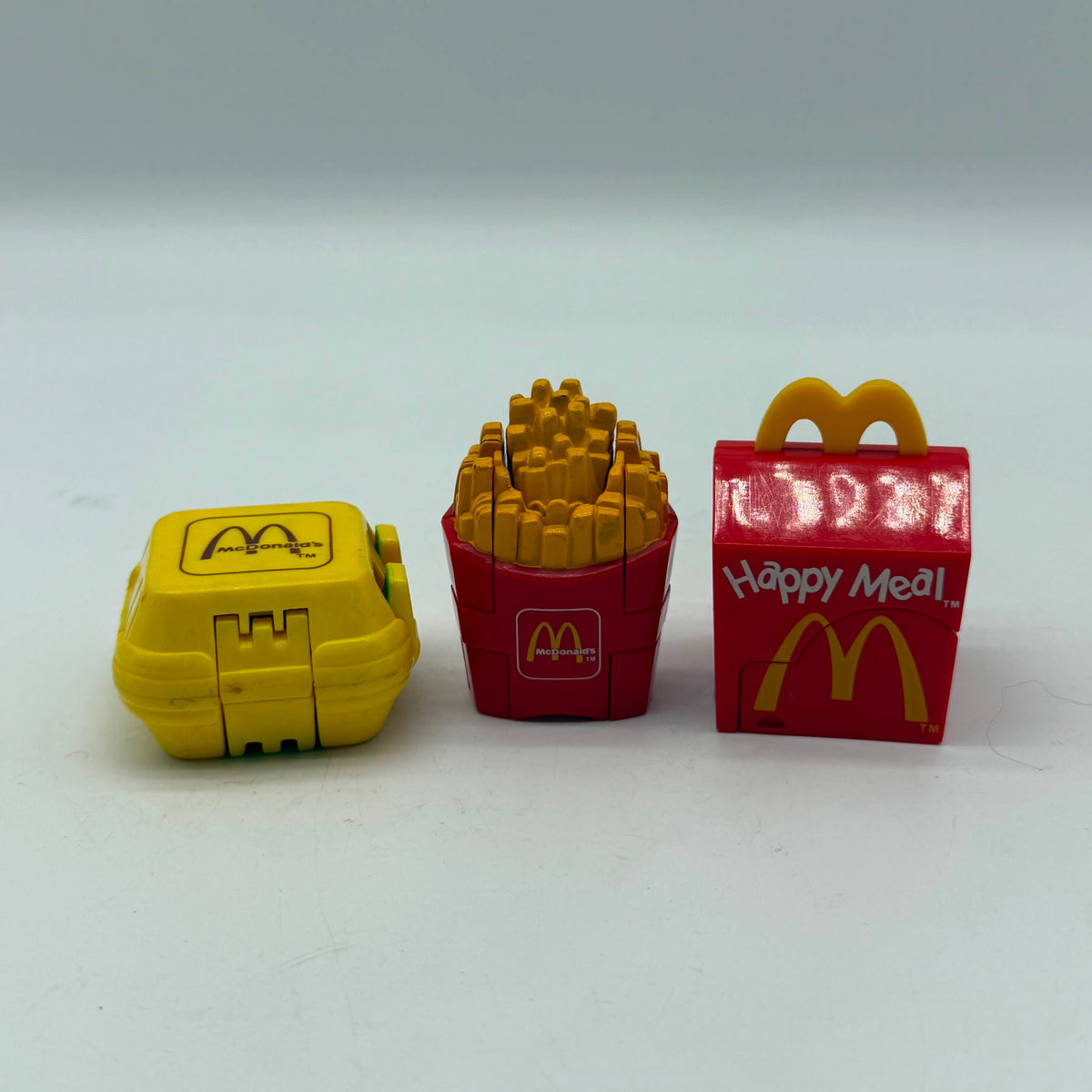 McDonalds Happy Meal 90s Changeables x3 Bundle