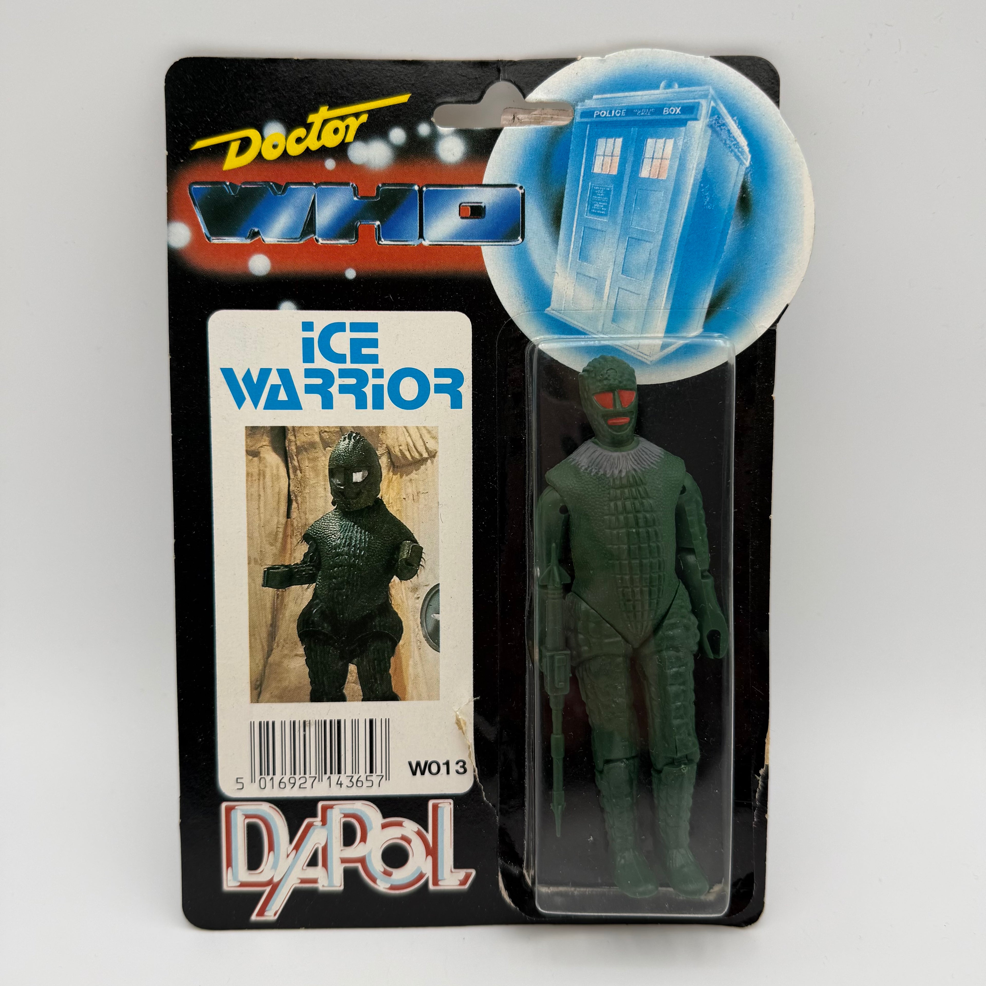 Dapol Doctor Who Ice Warrior Action Figure Carded