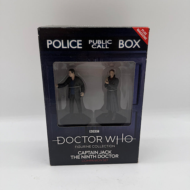Doctor Who Eaglemoss Captain Jack & The Ninth Doctor