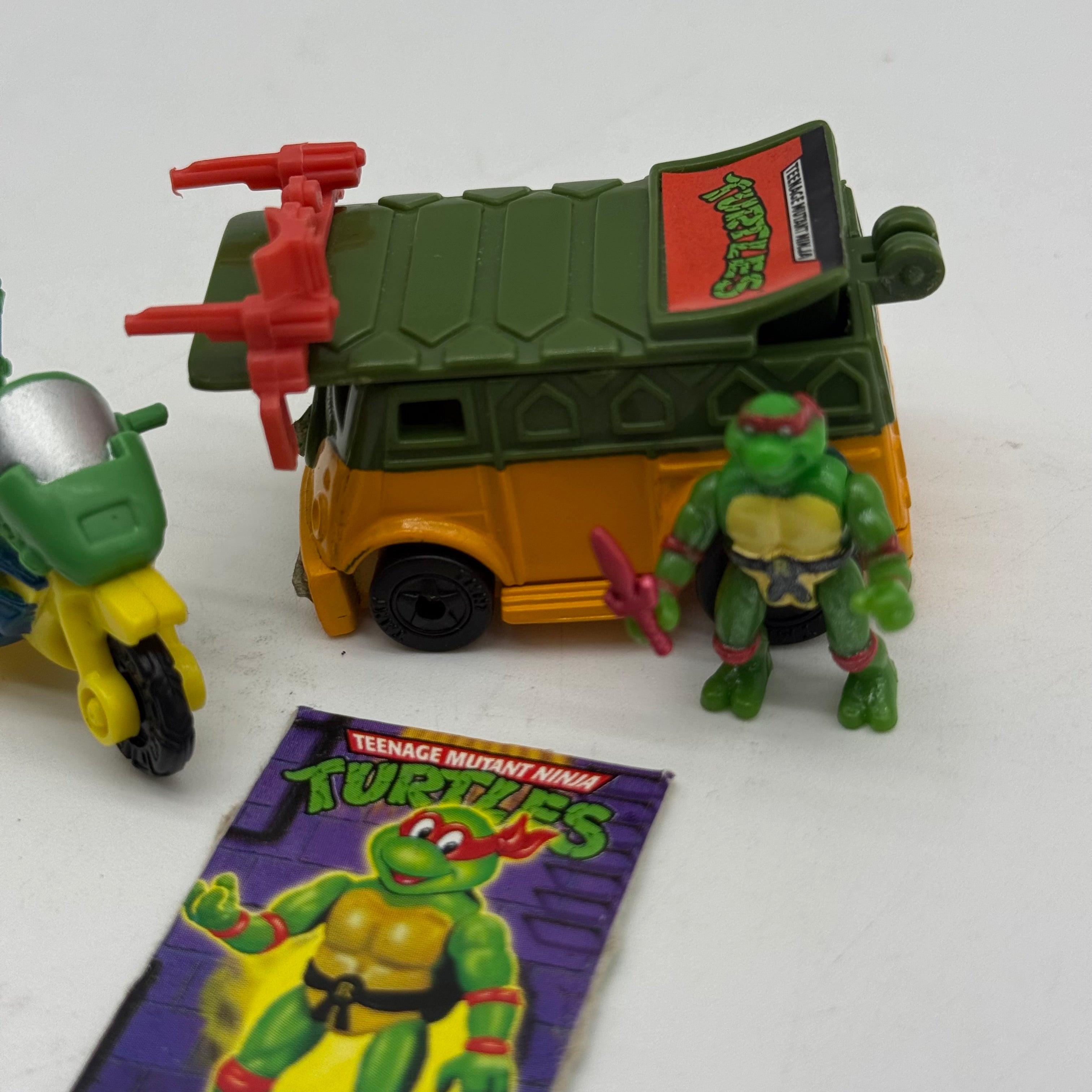 TMNT Turtles Micro Mutants Totally Tiny Turtle Combo Complete