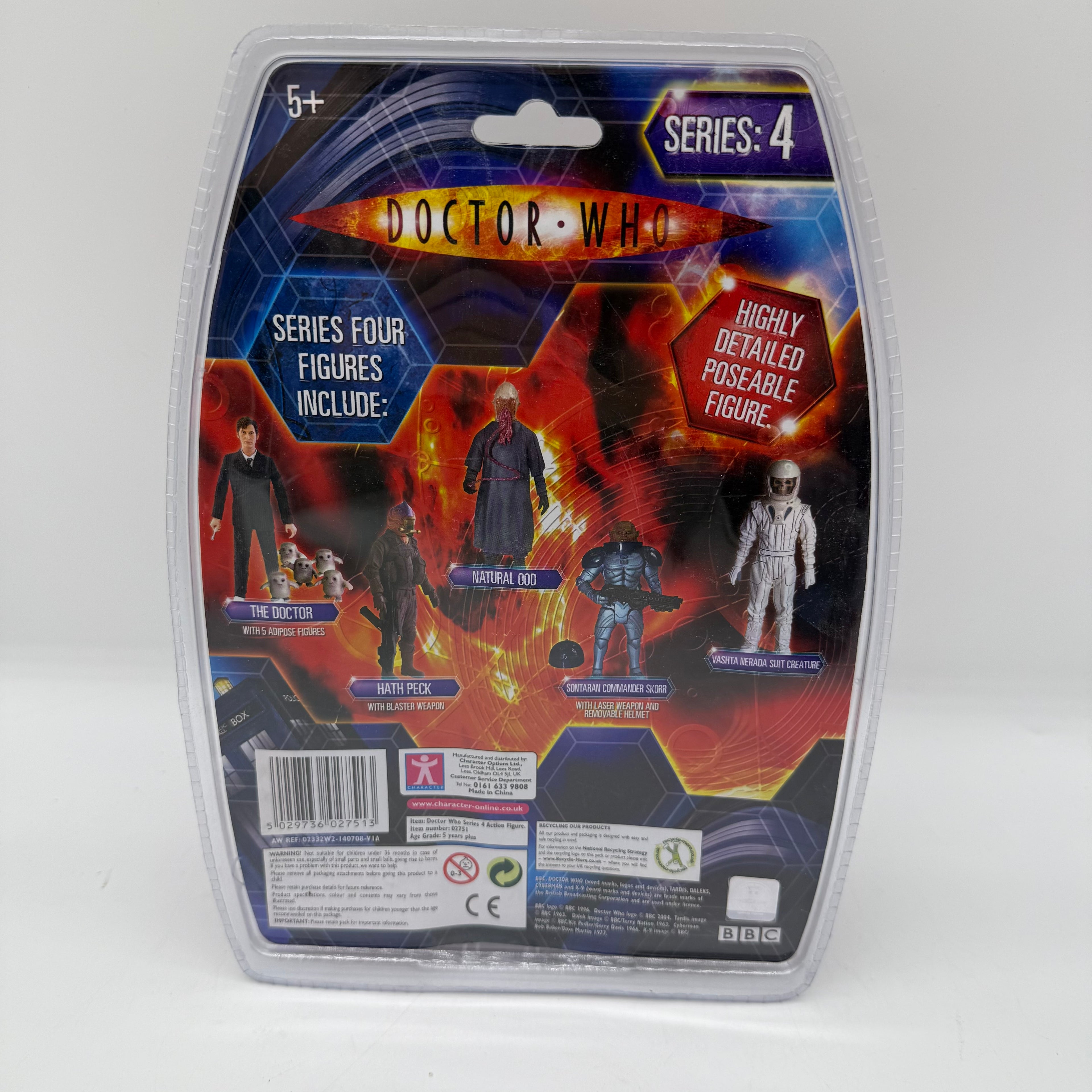 Doctor Who Character Options Series 4 Sontaran Commander Storr Action Figure