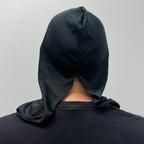 Horror Ghost Face Mask with Head Dress