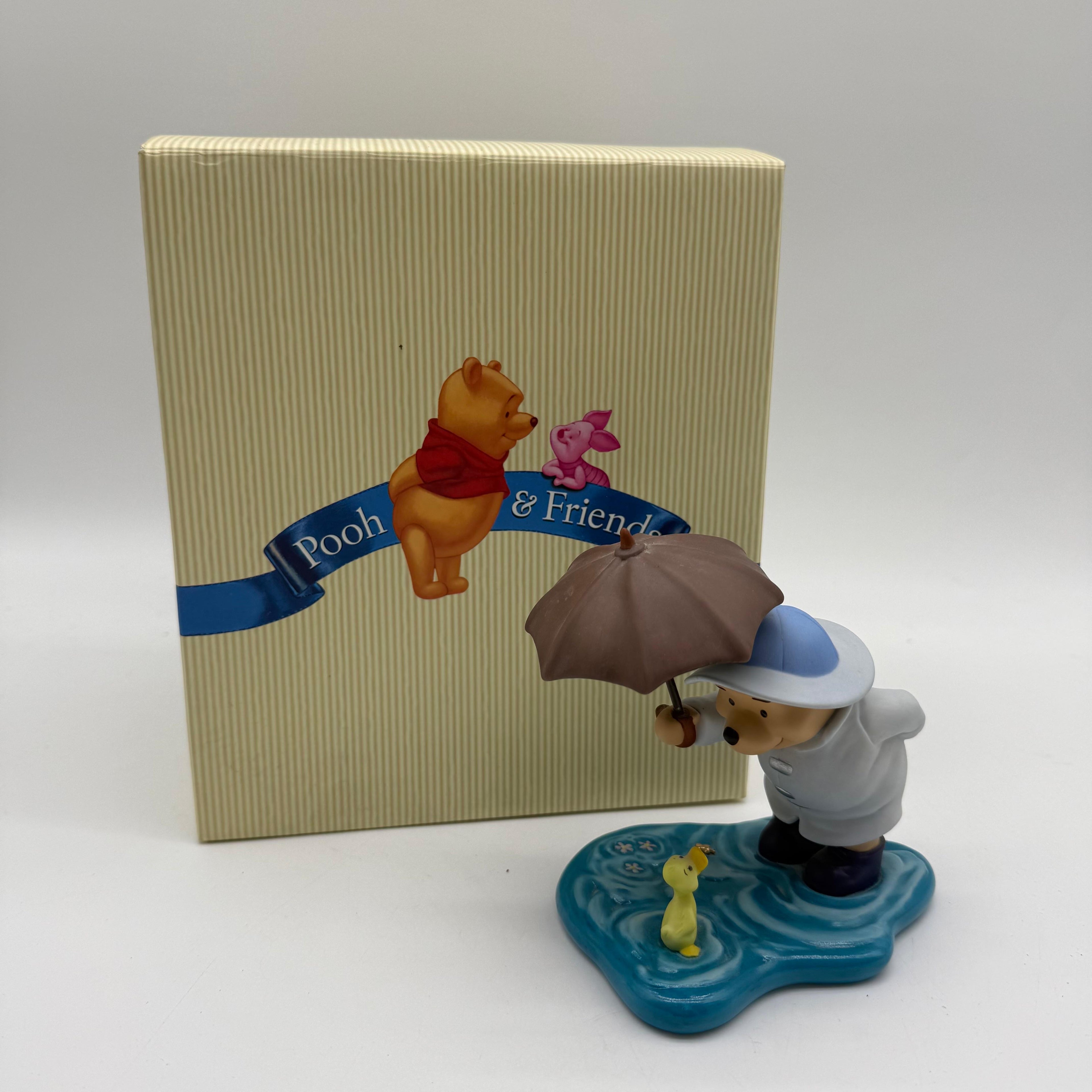 Disney Pooh & Friends ‘We’ll share forever, whatever the weather’- Figurine VGC
