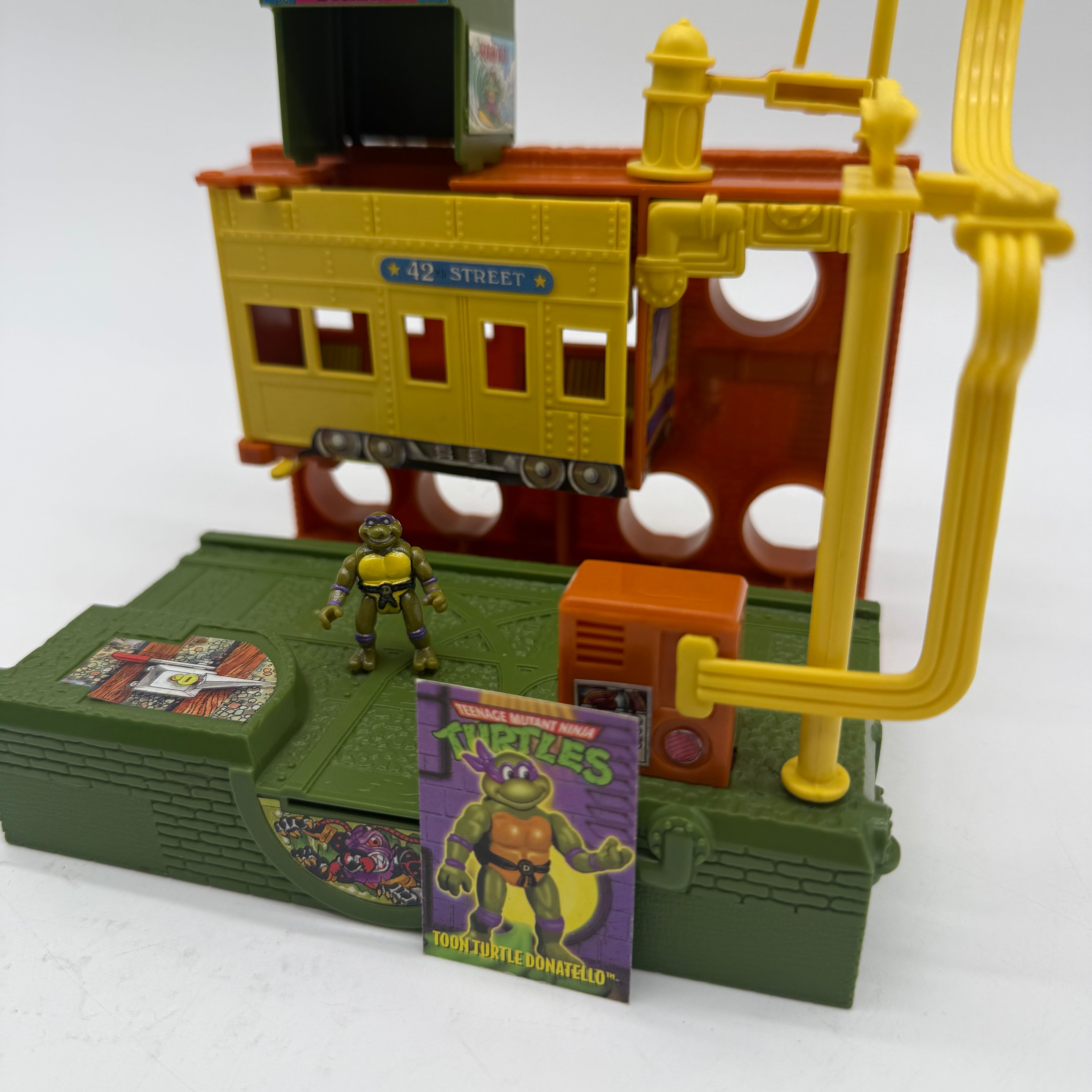 TMNT Turtles Micro Mutants Bodacious Battleset Sewer Wars