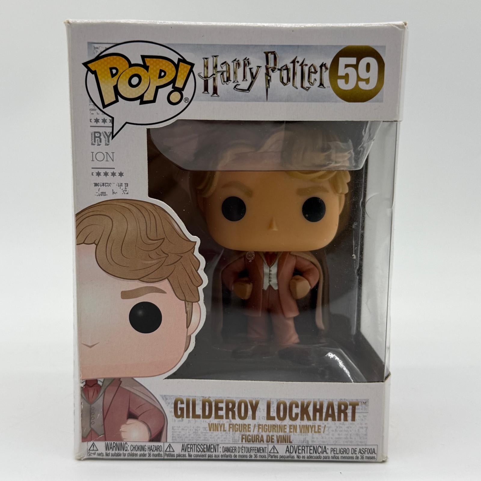 Harry Potter Funko Pop Gilderoy Lockhart 59 Bobblehead Figure