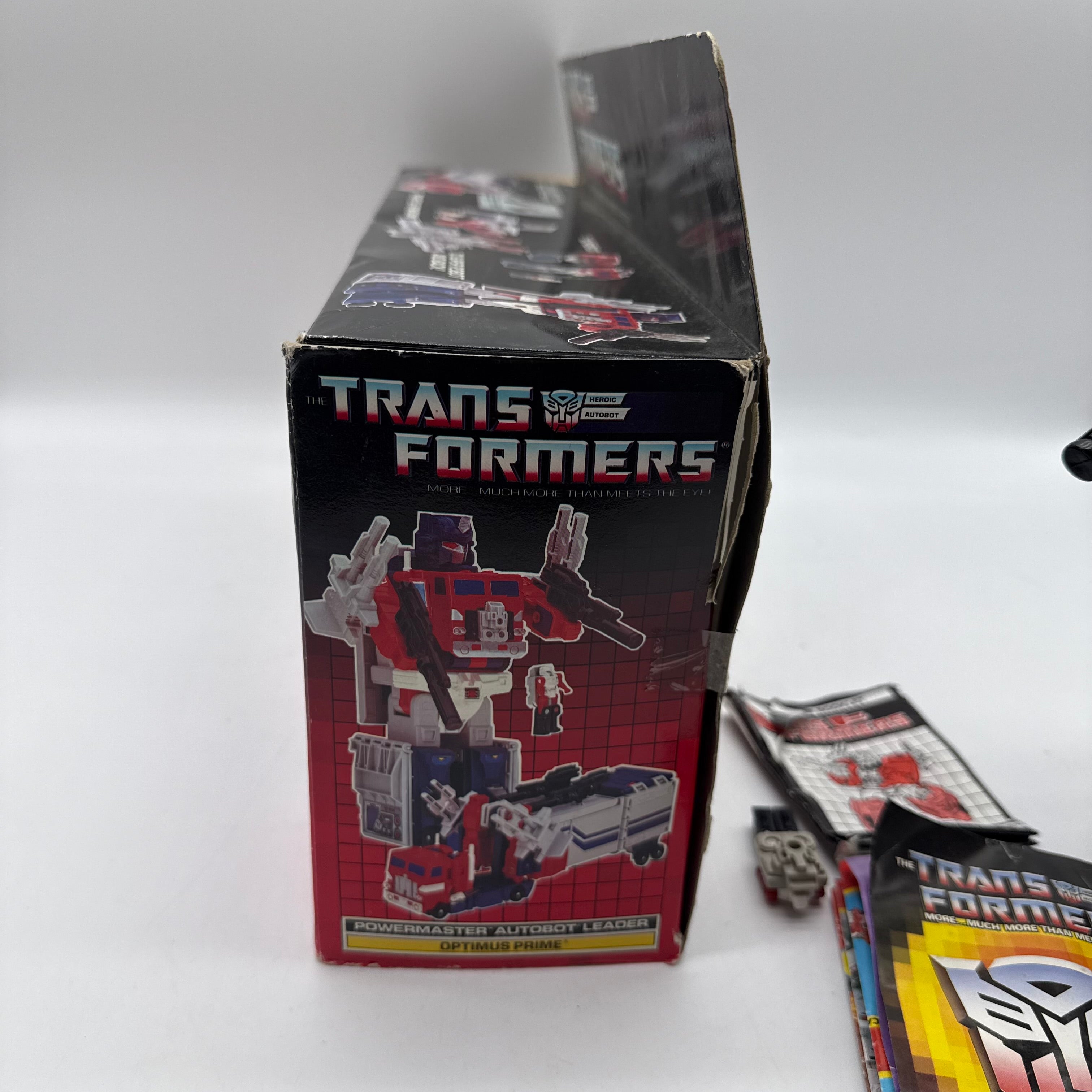 Transformers G1 Powermaster Optimus Prime Complete With Box