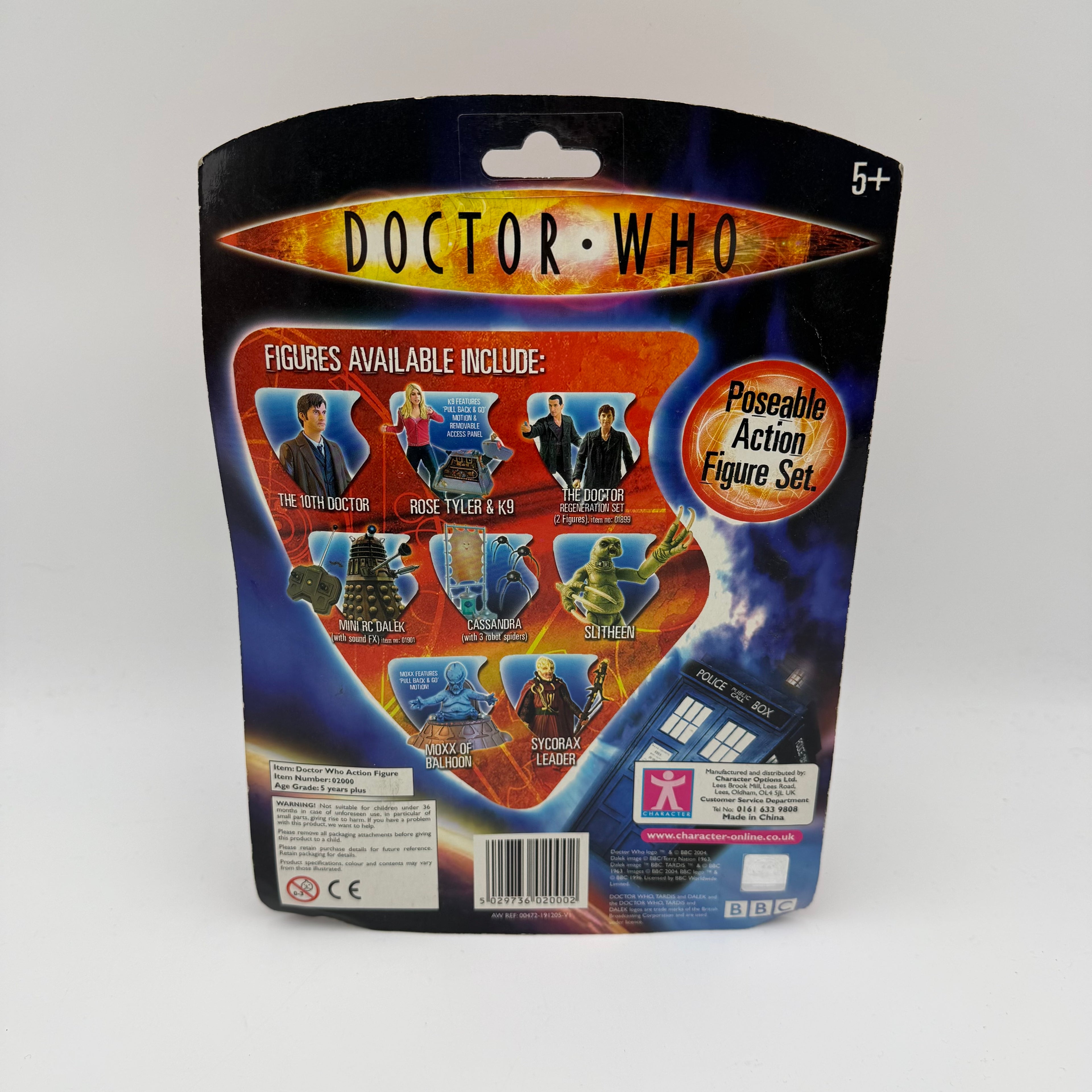 Doctor Who Character Options Captain Jack Harkness Action Figure