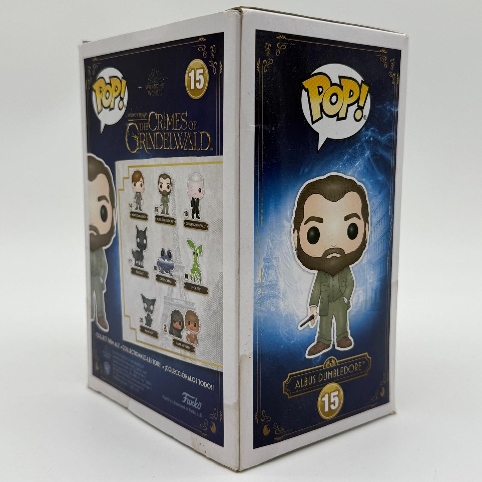 Fantastic Beasts Funko Pop Albus Dumbledore 15 Bobblehead Figure