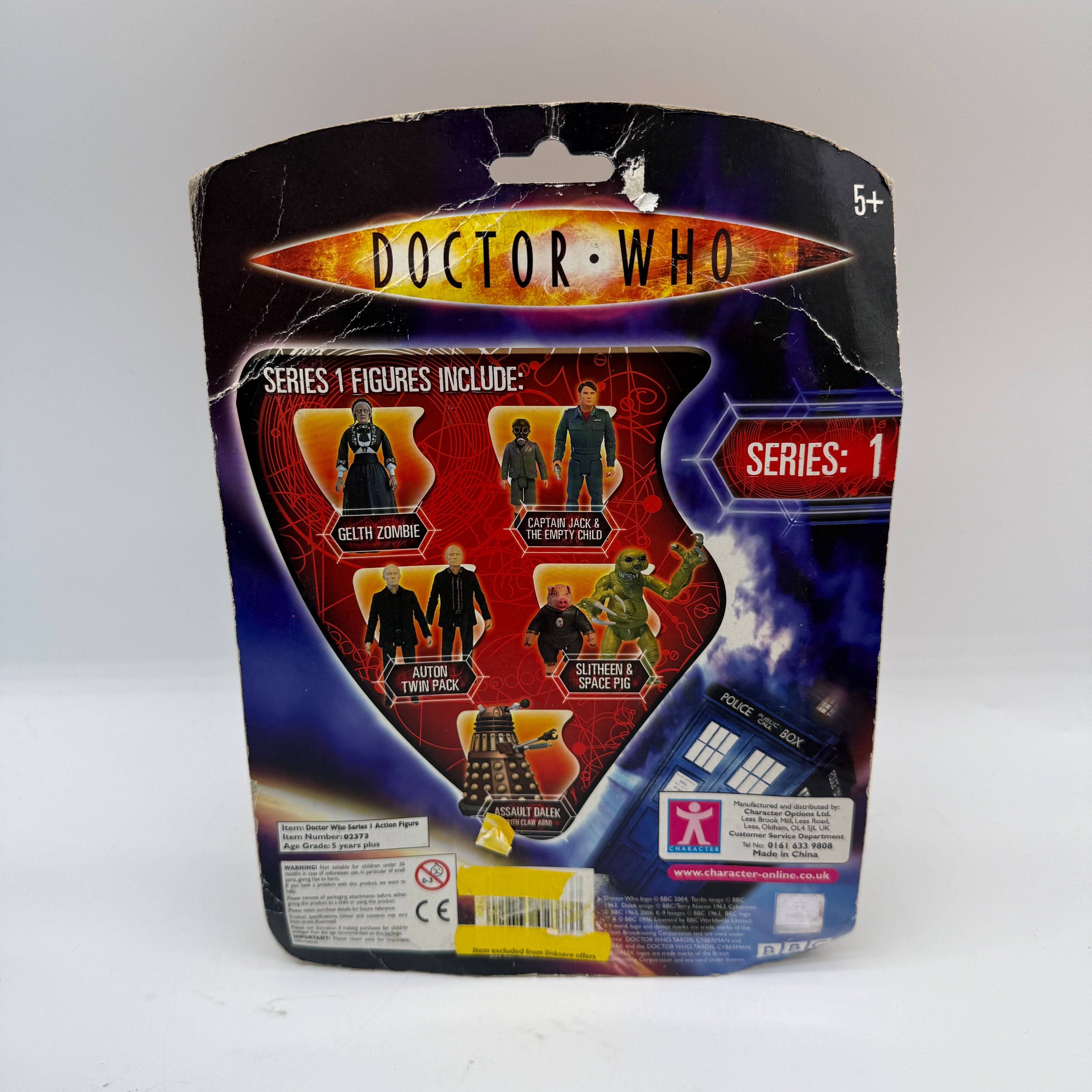 Doctor Who Character Options Gelth Zombie Action Figure